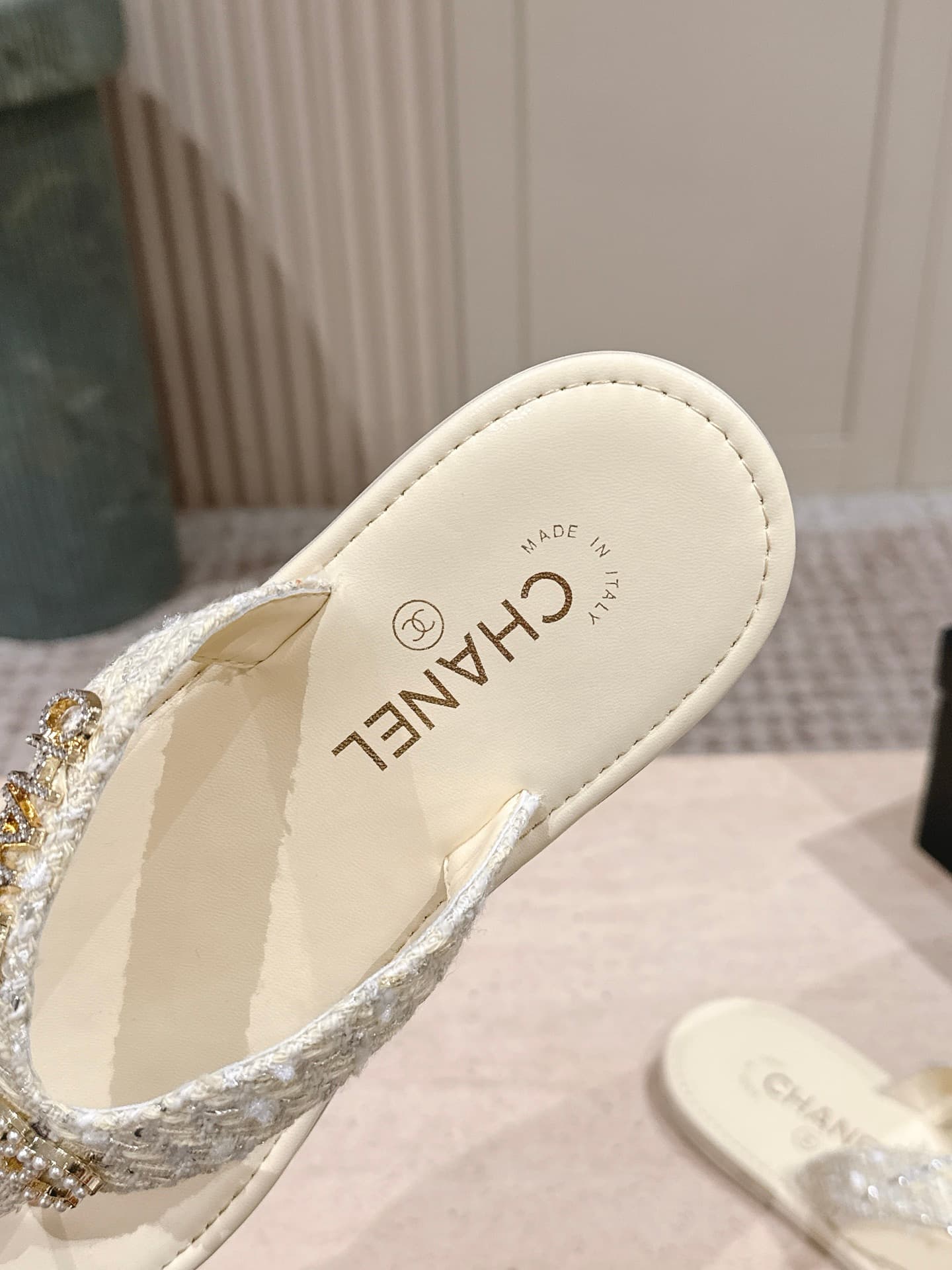 Chanel Thong Sandal Shoes Women