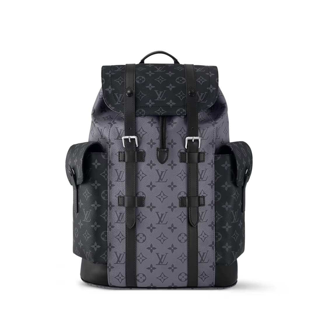 Louis Vuitton Christopher MM Backpack Monogram Eclipse coated canvas M45419 TOP