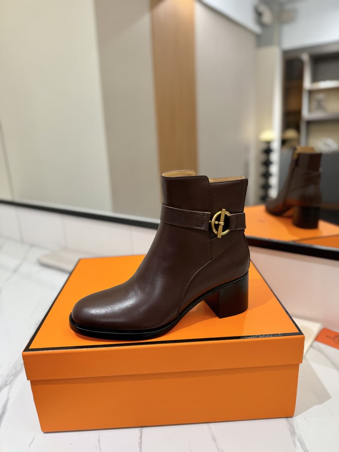 Hermes Jill 60 ankle boots Shoes Women
