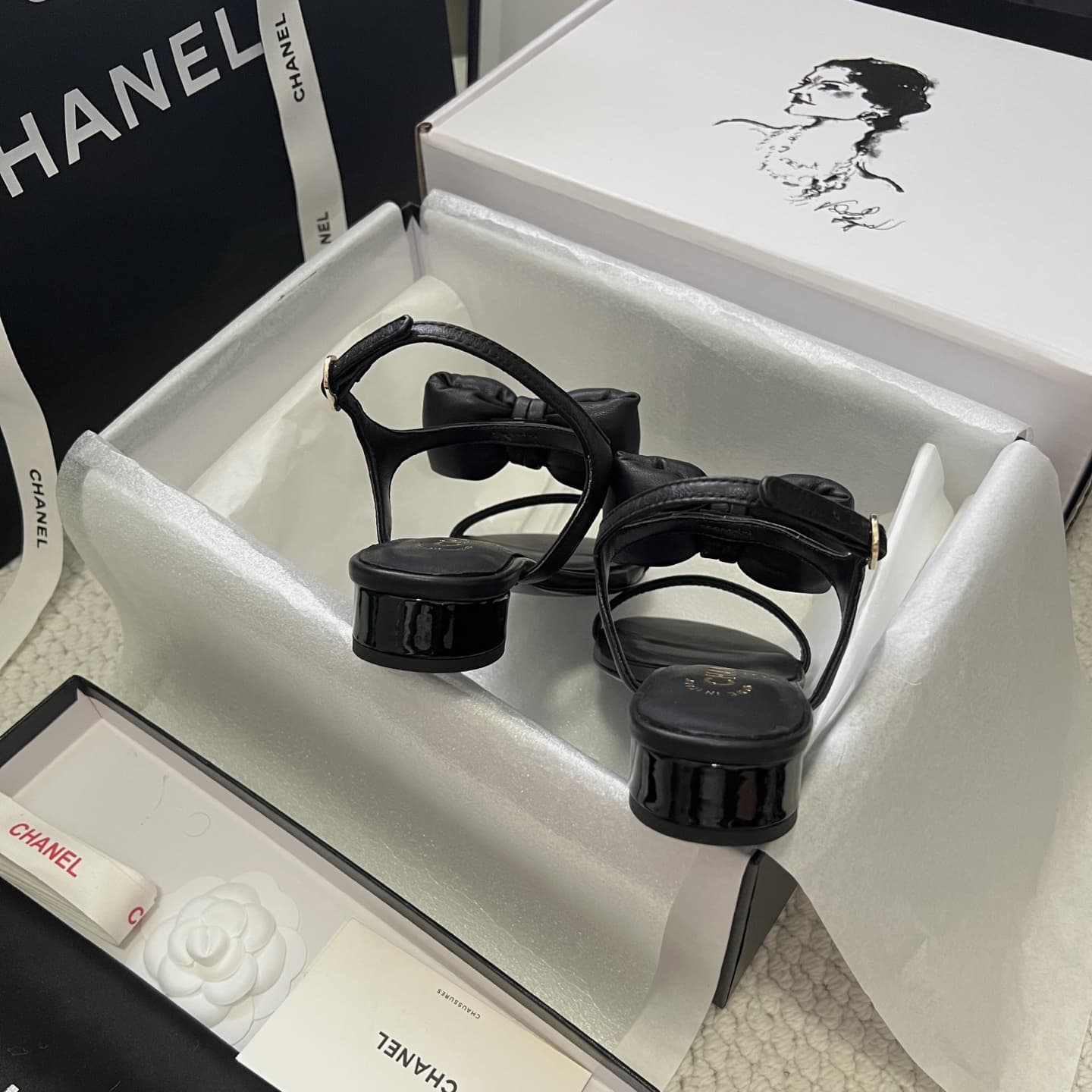 Chanel Sandal Shoes Low Women