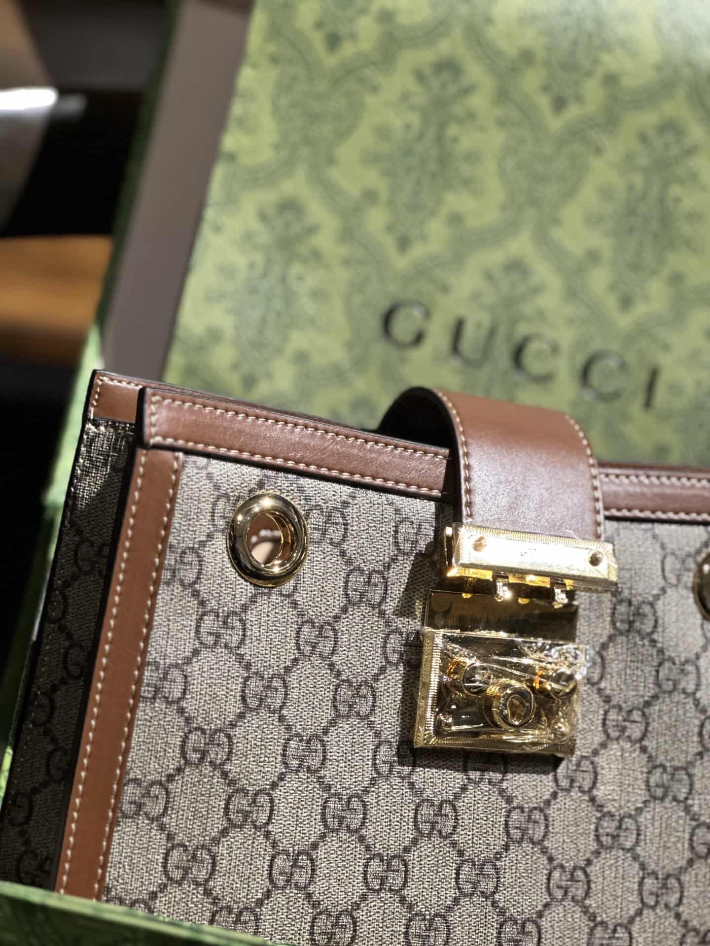 GUCCI PADLOCK MEDIUM TOTE BAG ‎498156