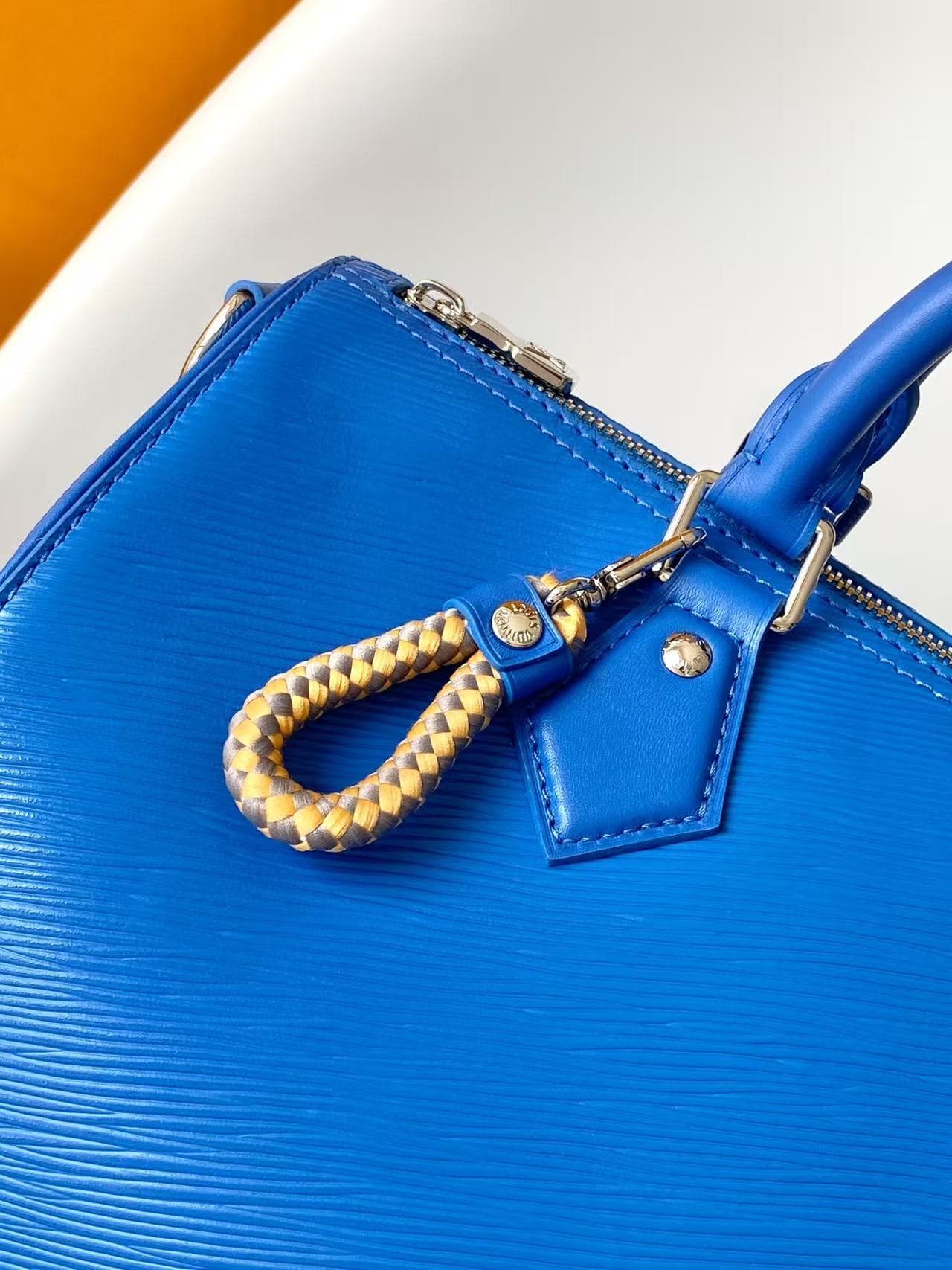 Louis Vuitton Speedy Soft 30 Ocean Blue Cowhide leather M29096 High