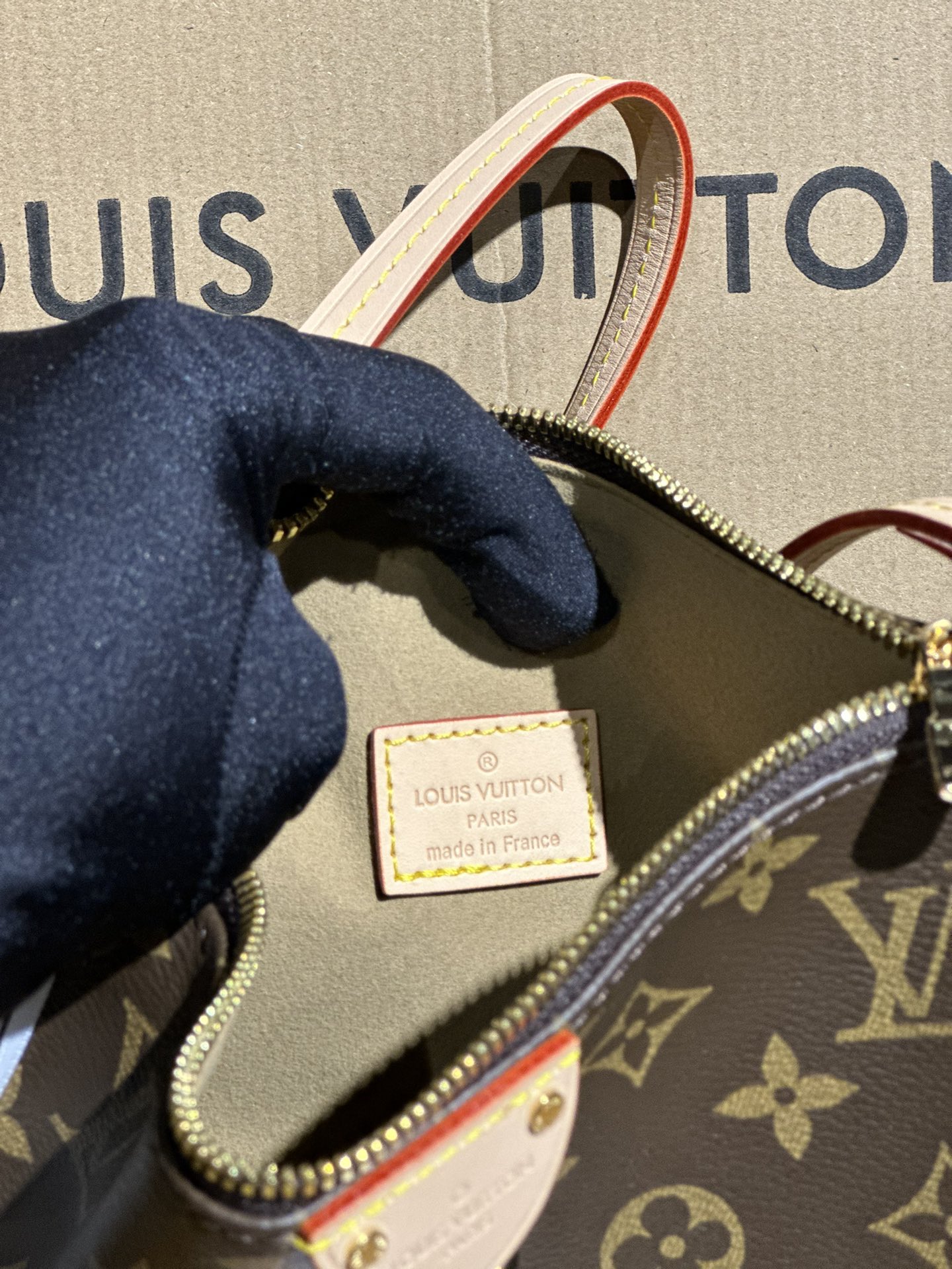 Louis Vuitton Pochette Tirette Monogram coated canvas M12859 High