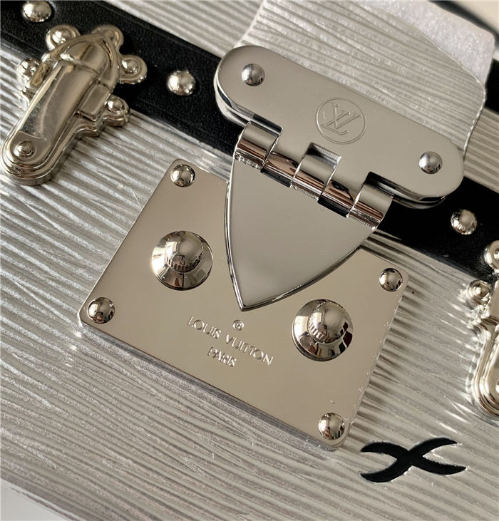 Louis Vuitton SLIM BRIEFCASE Taiga cowhide leather M30810 High
