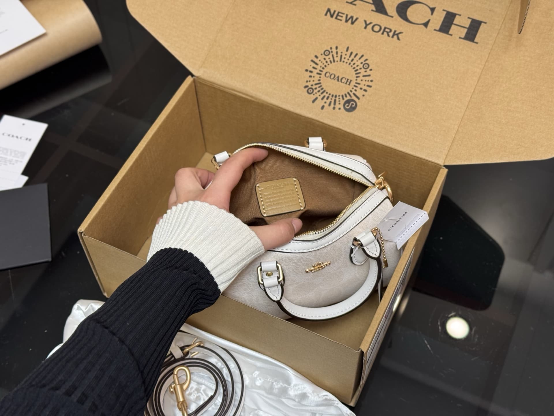 Coach Mini Rowan Crossbody Bag