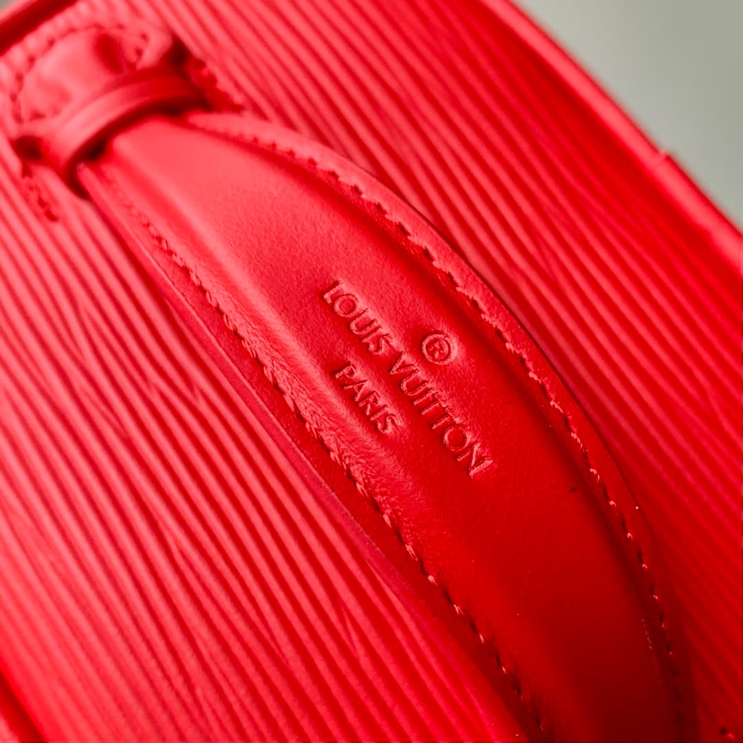 Louis Vuitton Nice Nano Epi grained leather Tender M25857 Red High