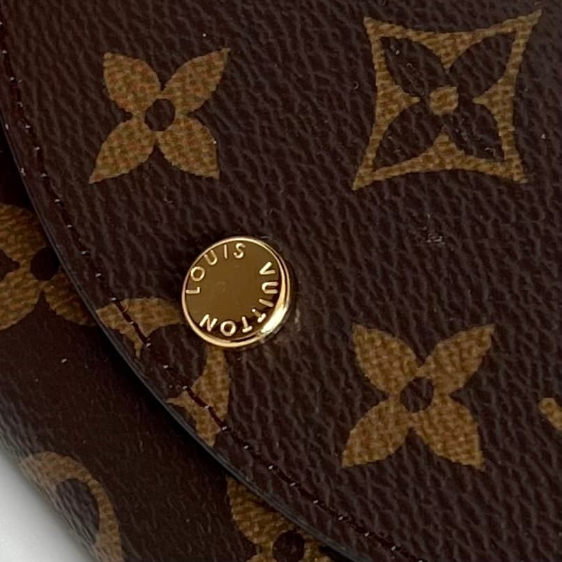 Louis Vuitton Monogram Canvas & Leather Rosalie Coin Purse M62361 Fuchsia High