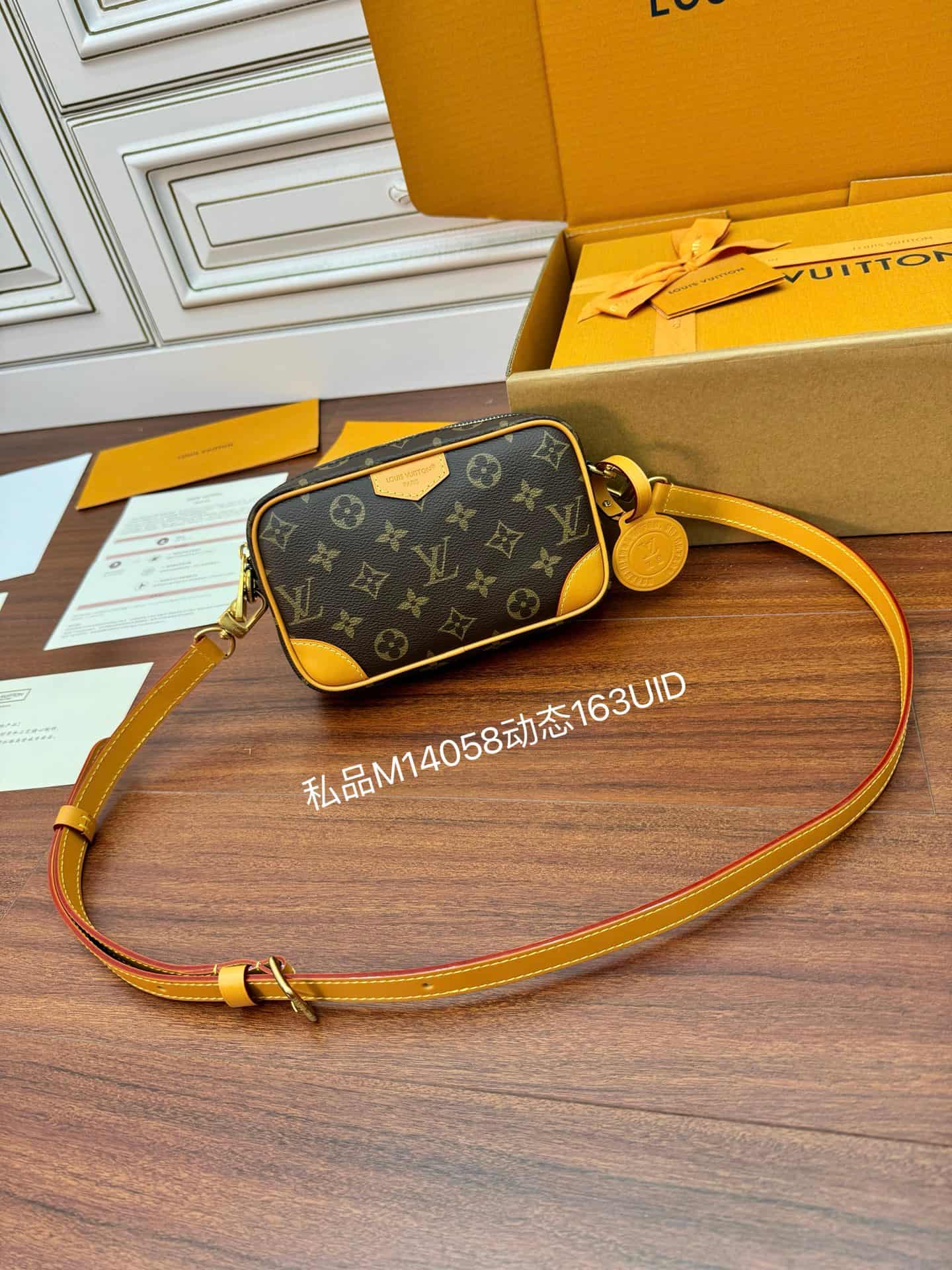 Louis Vuitton Trocadéro Wearable Wallet Monogram coated canvas M14058 TOP