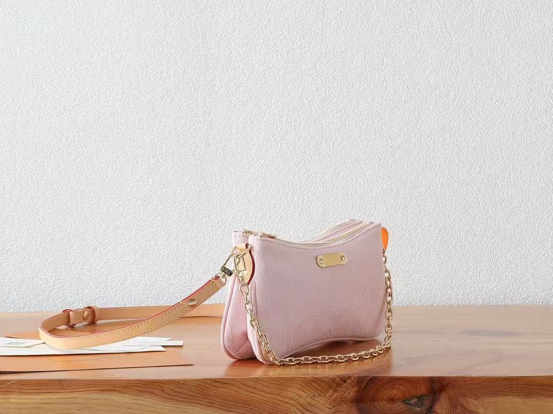 Louis Vuitton Pochette Liv Monogram Denim M14159 High