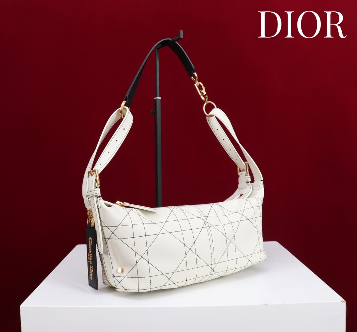 Small D-Journey Bag in Smooth Calfskin High