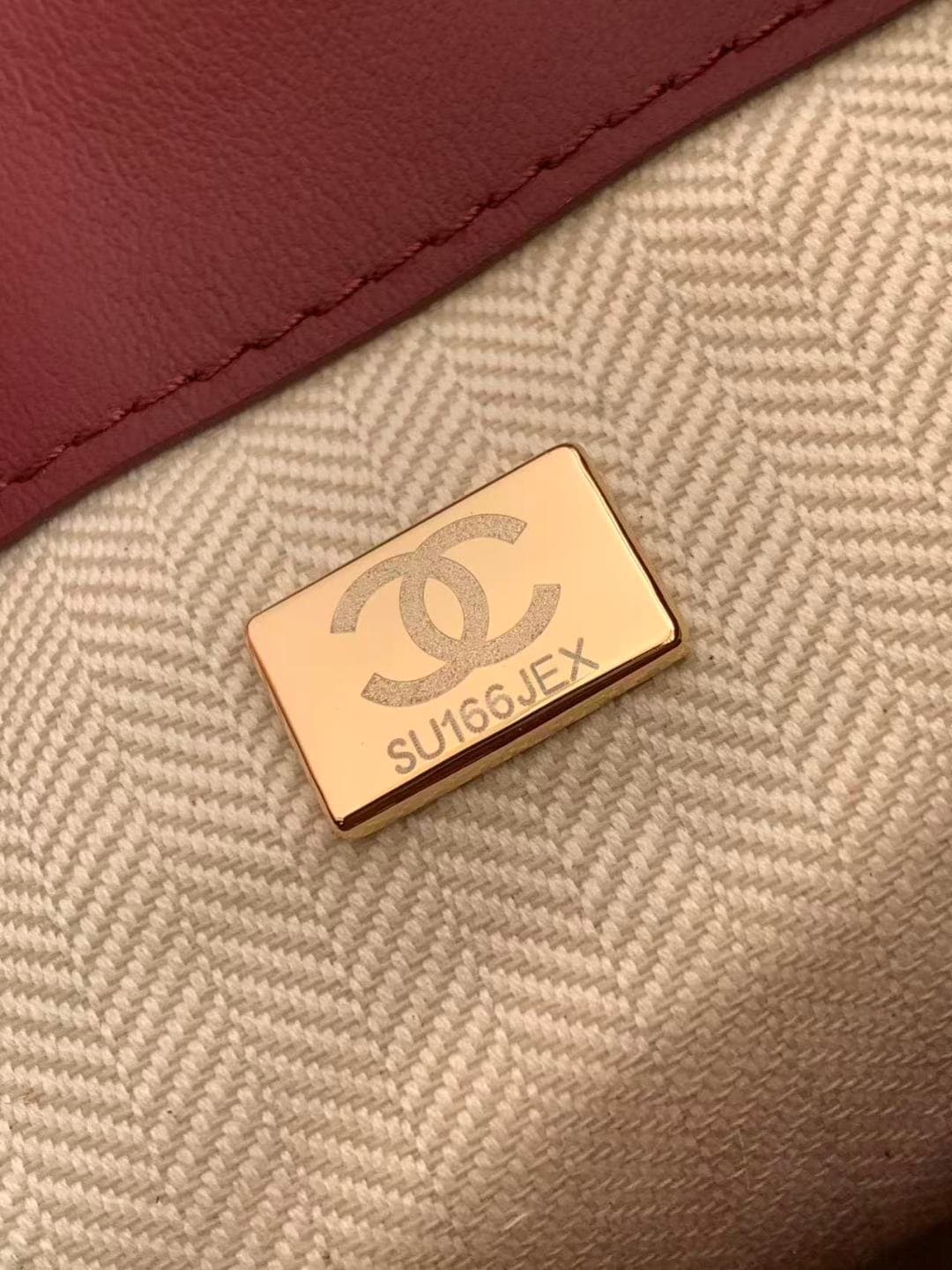Chanel Bucket Bag Calfskin Leather & Gold-Tone Metal Grey AS6584 A