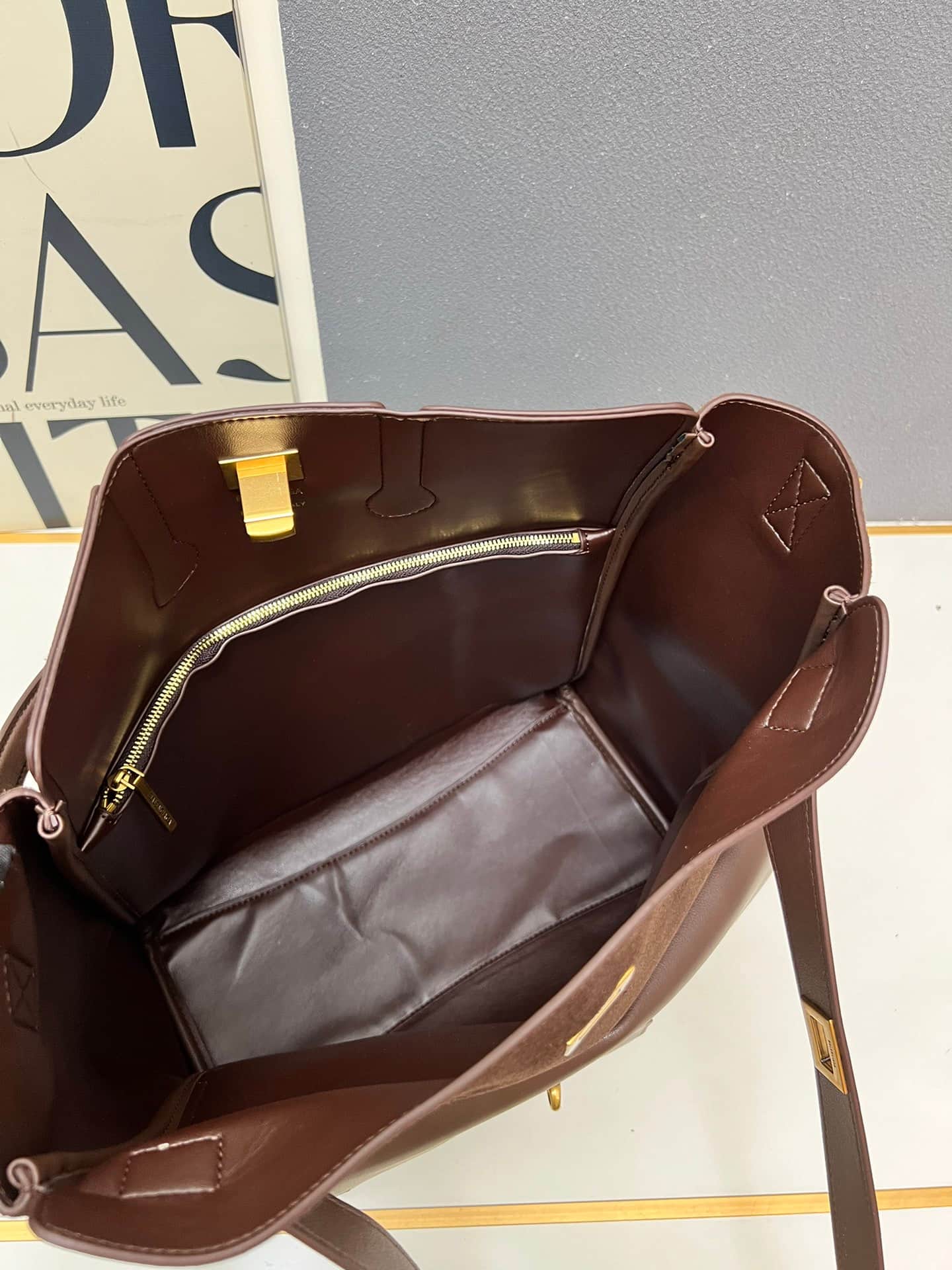 Balenciaga Bel Air Carry All Bag in brown suede and leather 1W8806 High