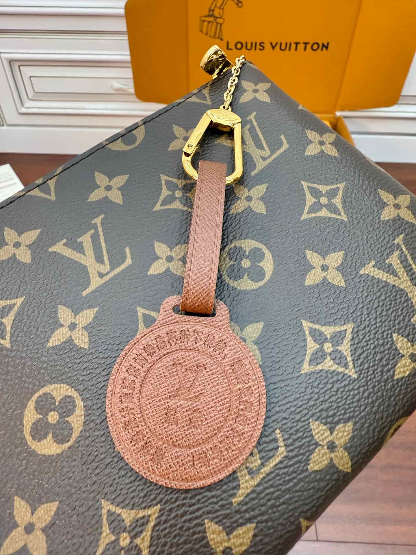 Louis Vuitton Key Pouch M Monogram Coated canvas M13560 TOP