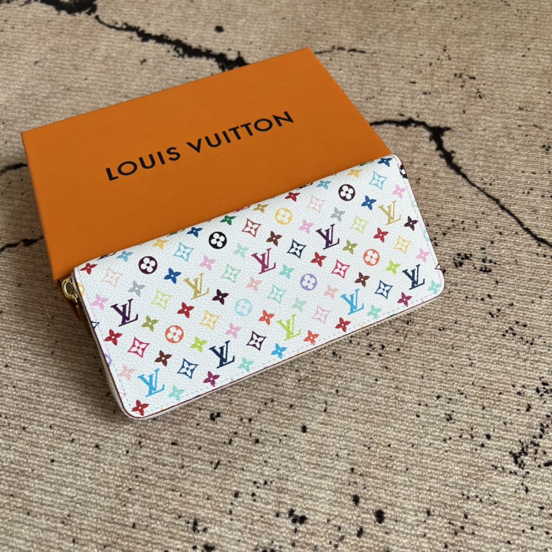 Louis Vuitton x Murakami Clémence Wallet Monogram coated canvas M13408 High