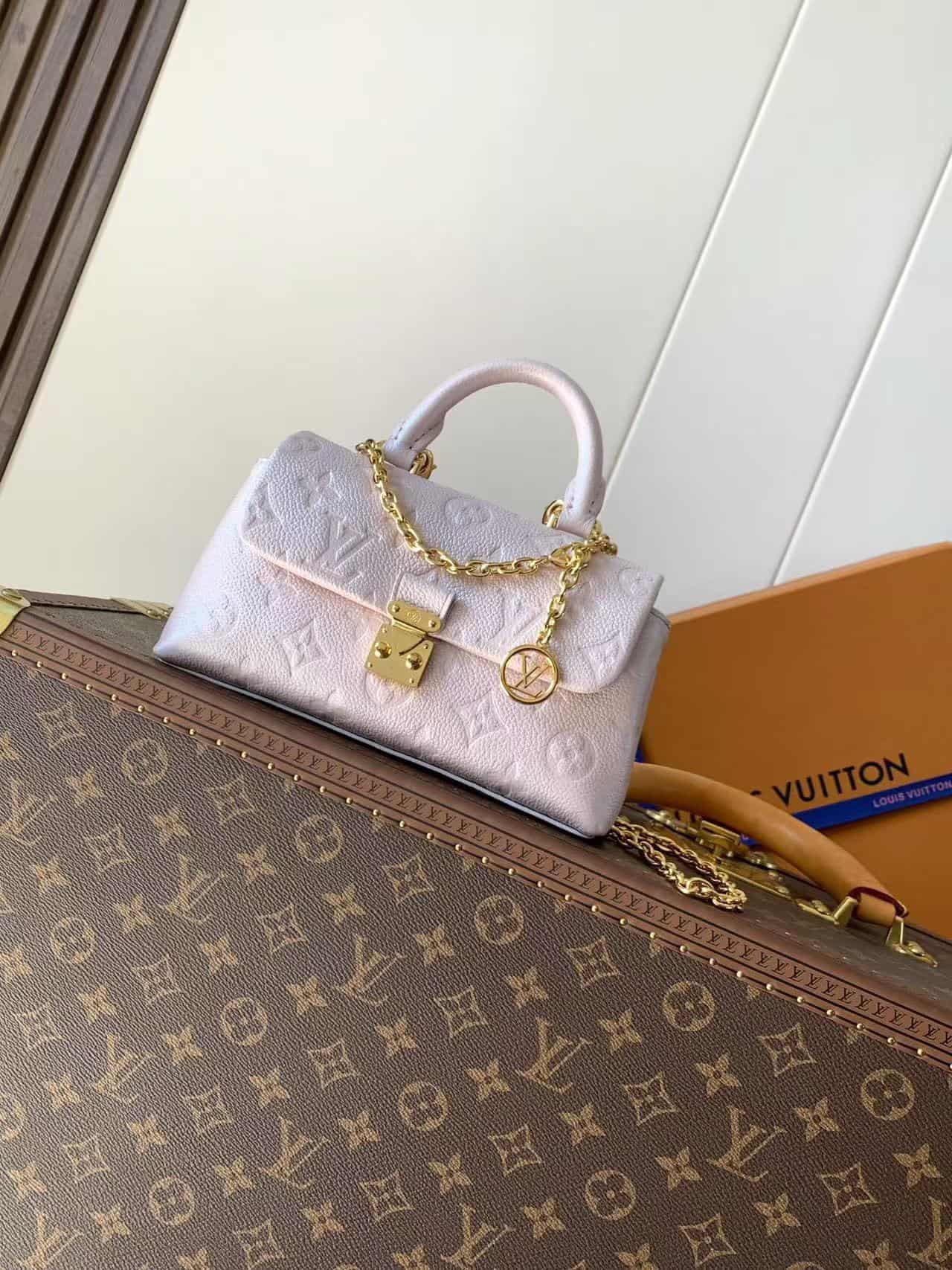 Louis Vuitton Nano Madeleine Cowhide leather M29448 Confetti Pink High