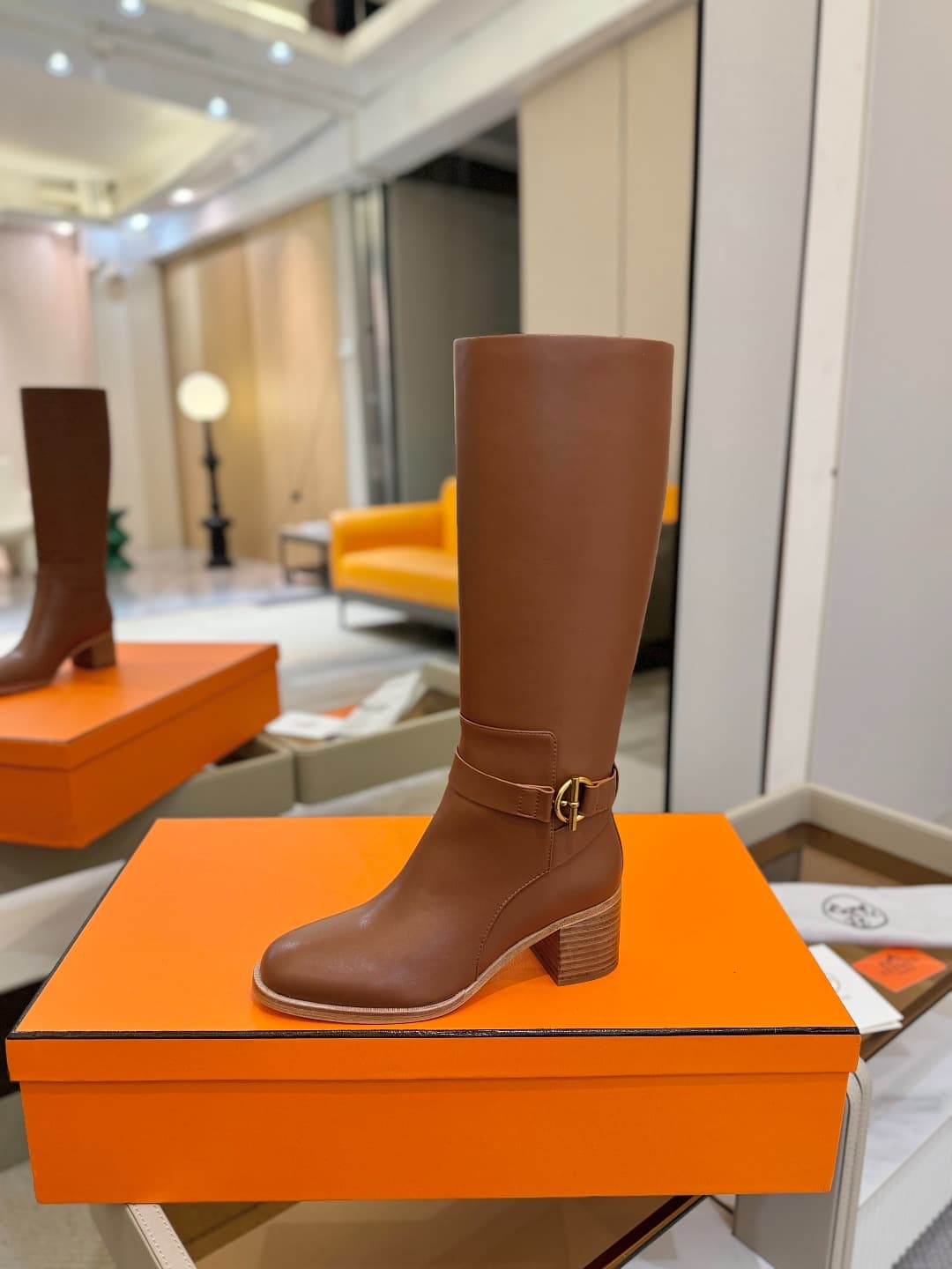 Hermes Justine 50 boot Boots Shoes Women