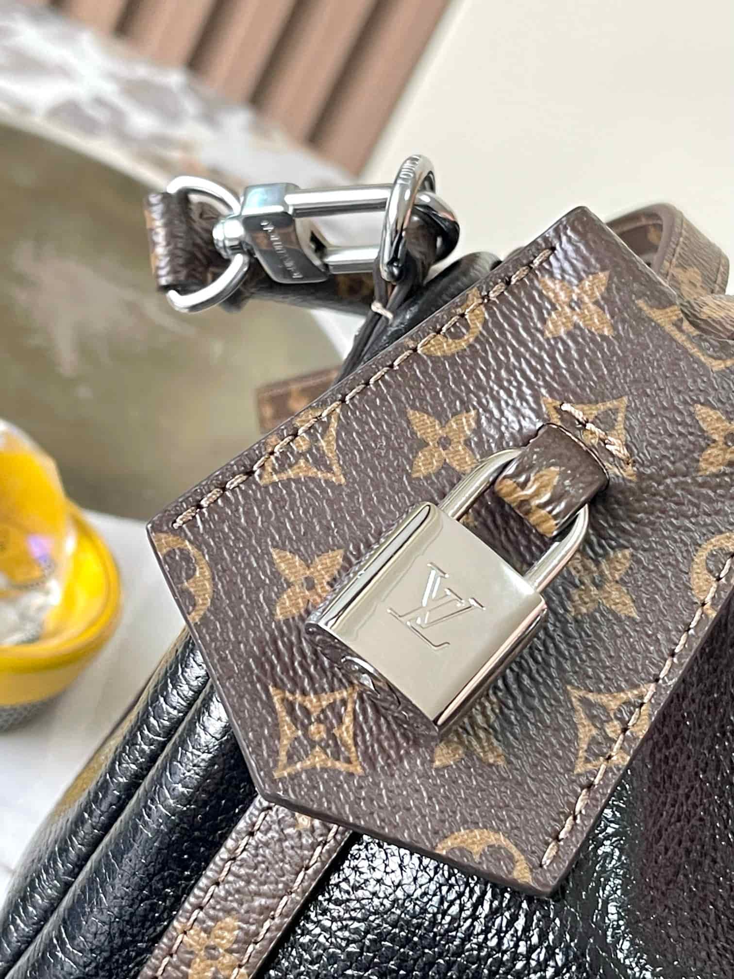 Louis Vuitton Express PM bag calfskin leather in black M27920 TOP