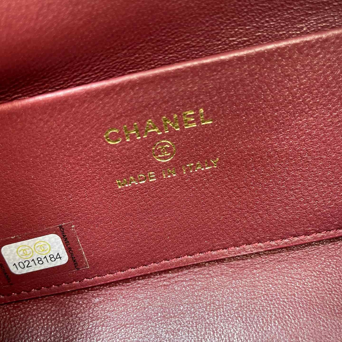 Chanel Clutch with Chain Suede & Gold-Tone Metal AP5294 Khaki Green AP5294 A