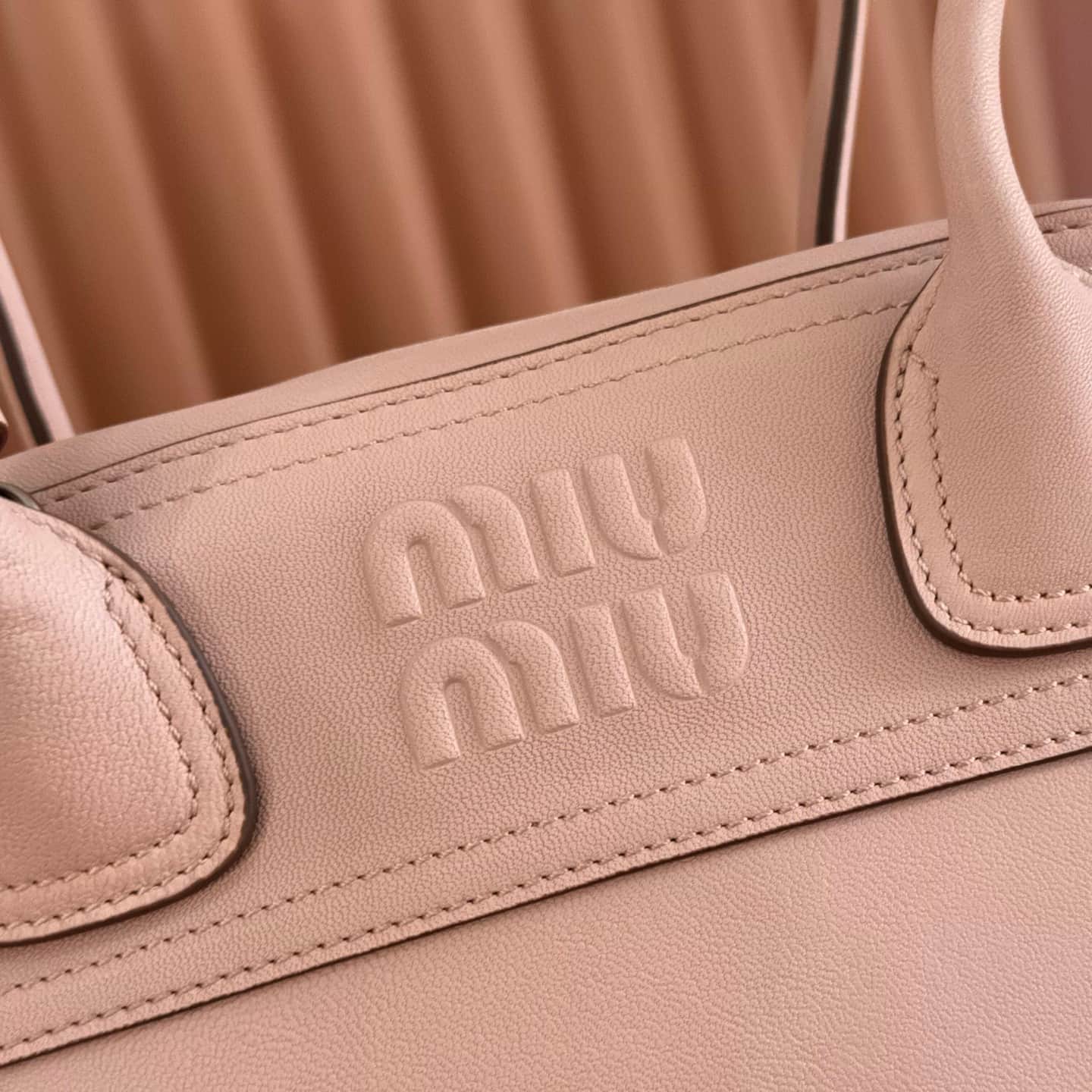 Miu Miu Vivant nappa leather bag Power Pink 5bb199 TOP