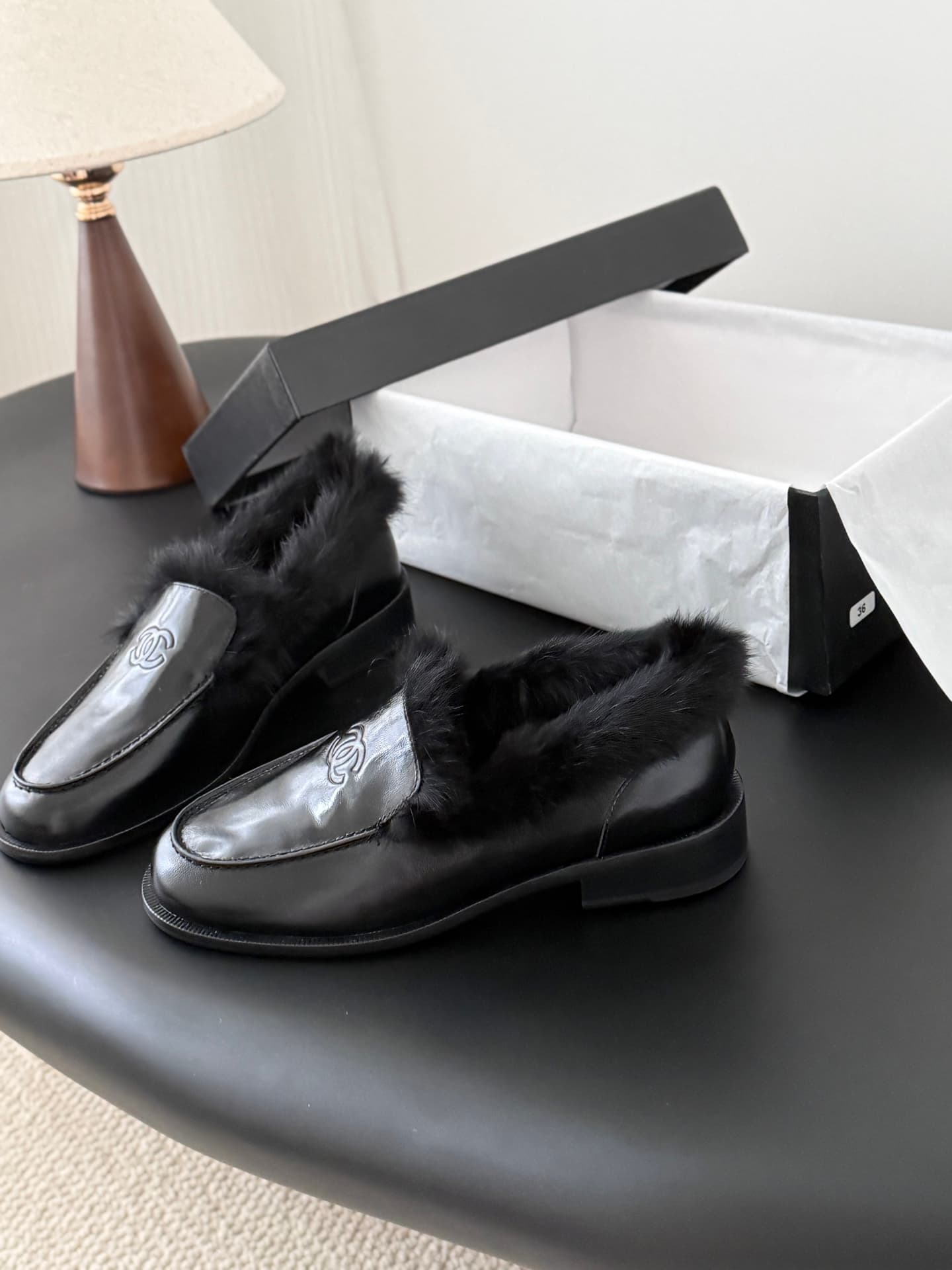 Chanel Mocassins Loafers Shoes Women