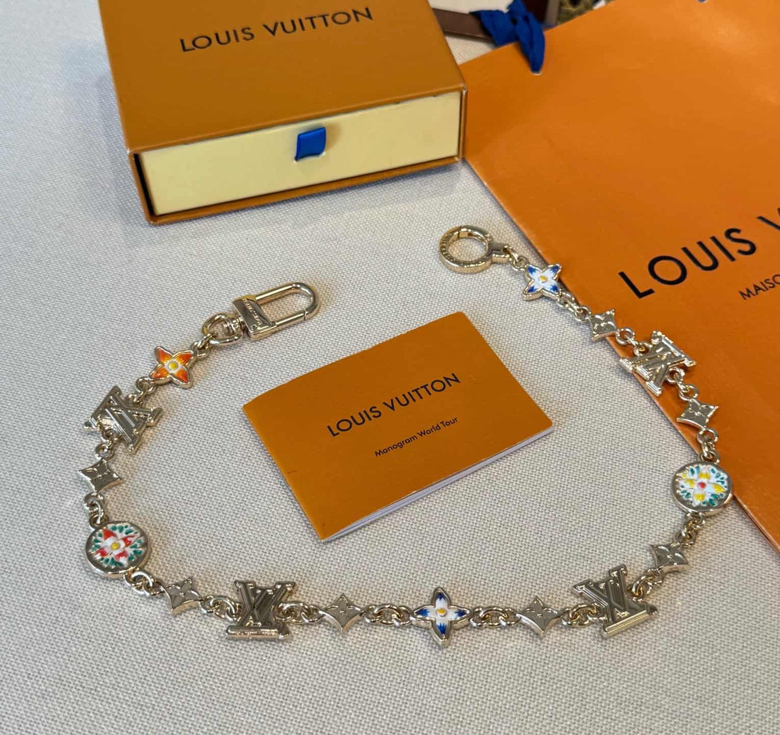 Louis Vuitton Monogram Flower Chain Belts M03670