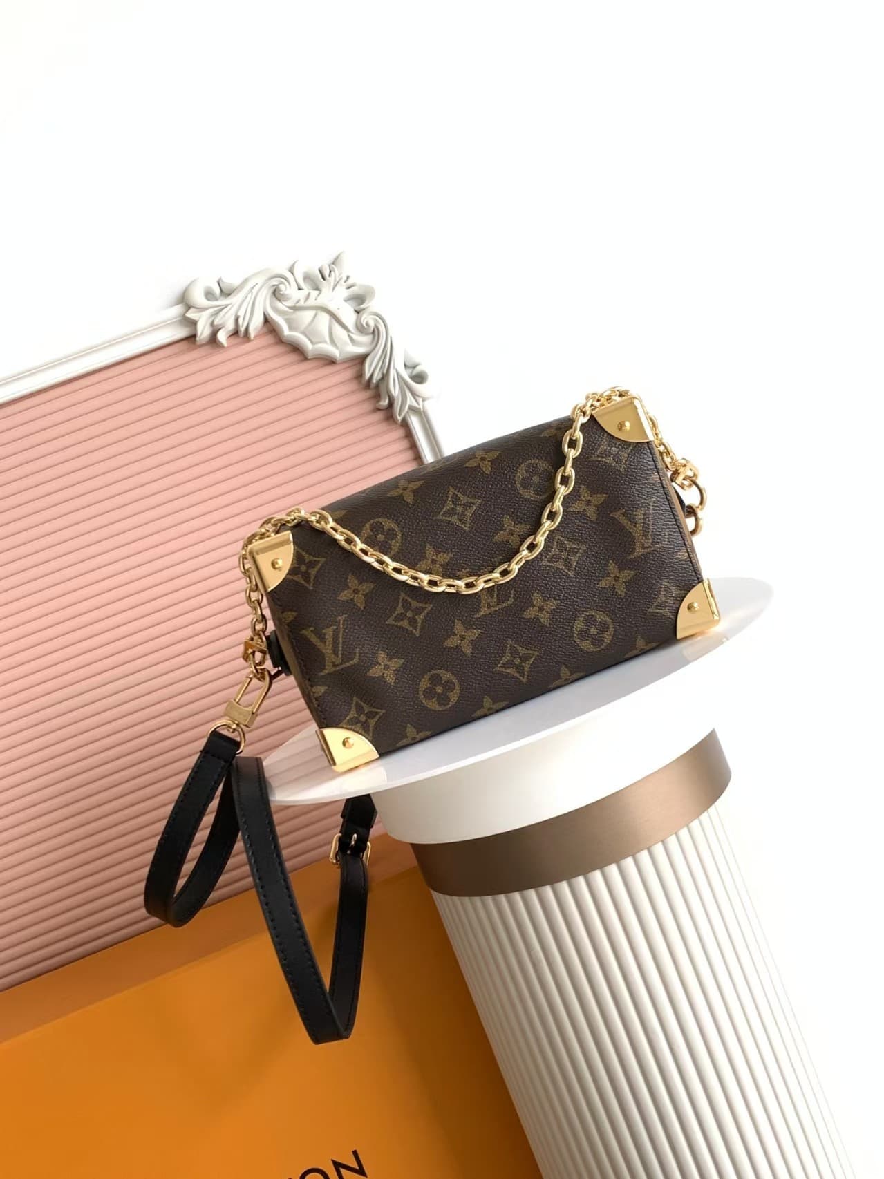 Louis Vuitton Speedy Trunk 20 Monogram canvas M13146 High