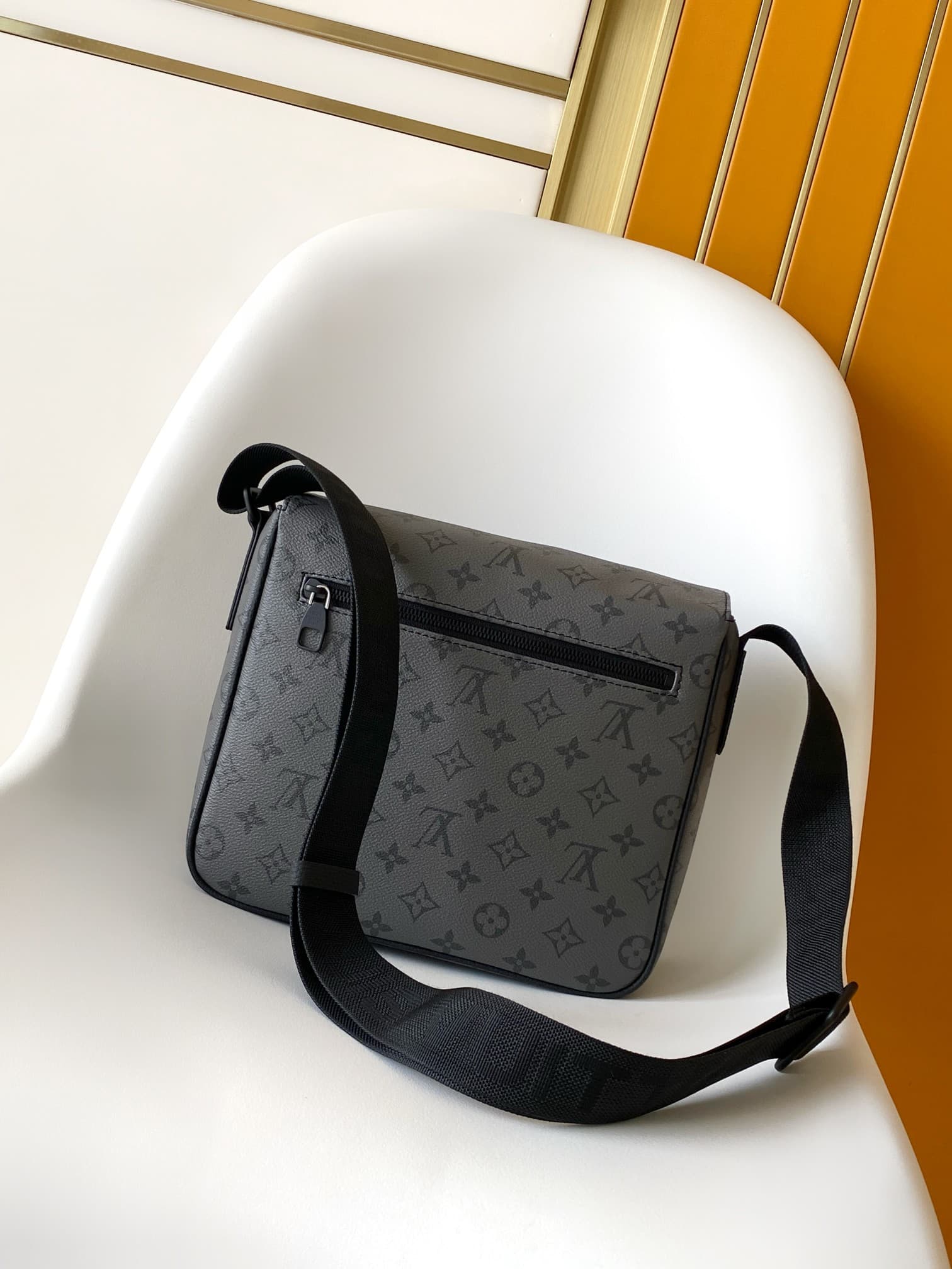 Louis Vuitton Bastille PM Black Monogram Midnight coated canvas M2A195 High