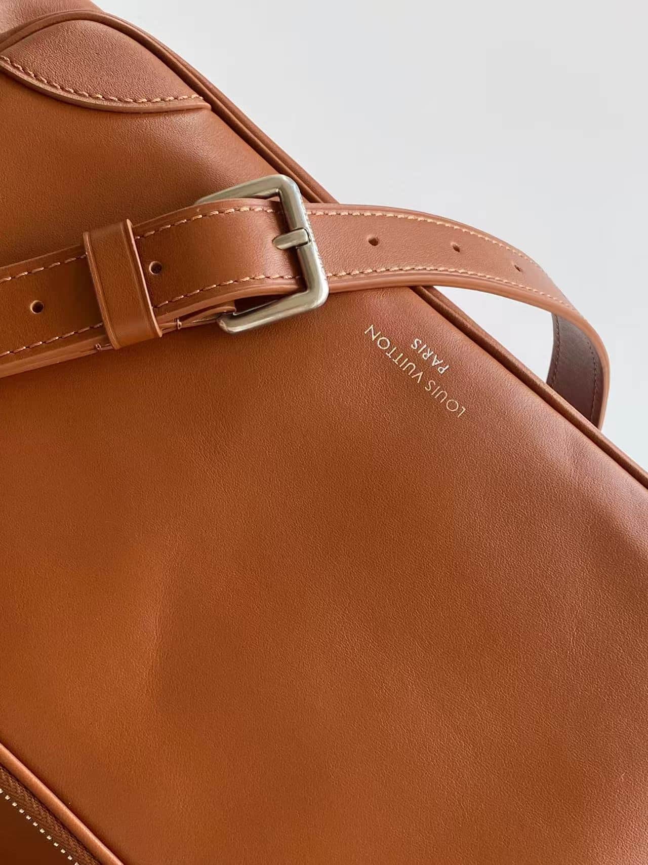 Louis Vuitton Keepall Cargo Bandoulière 35 Caramel Calfskin leather M28100 High