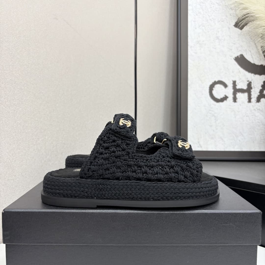 Chanel Sandro Suede Sandal Shoes Women