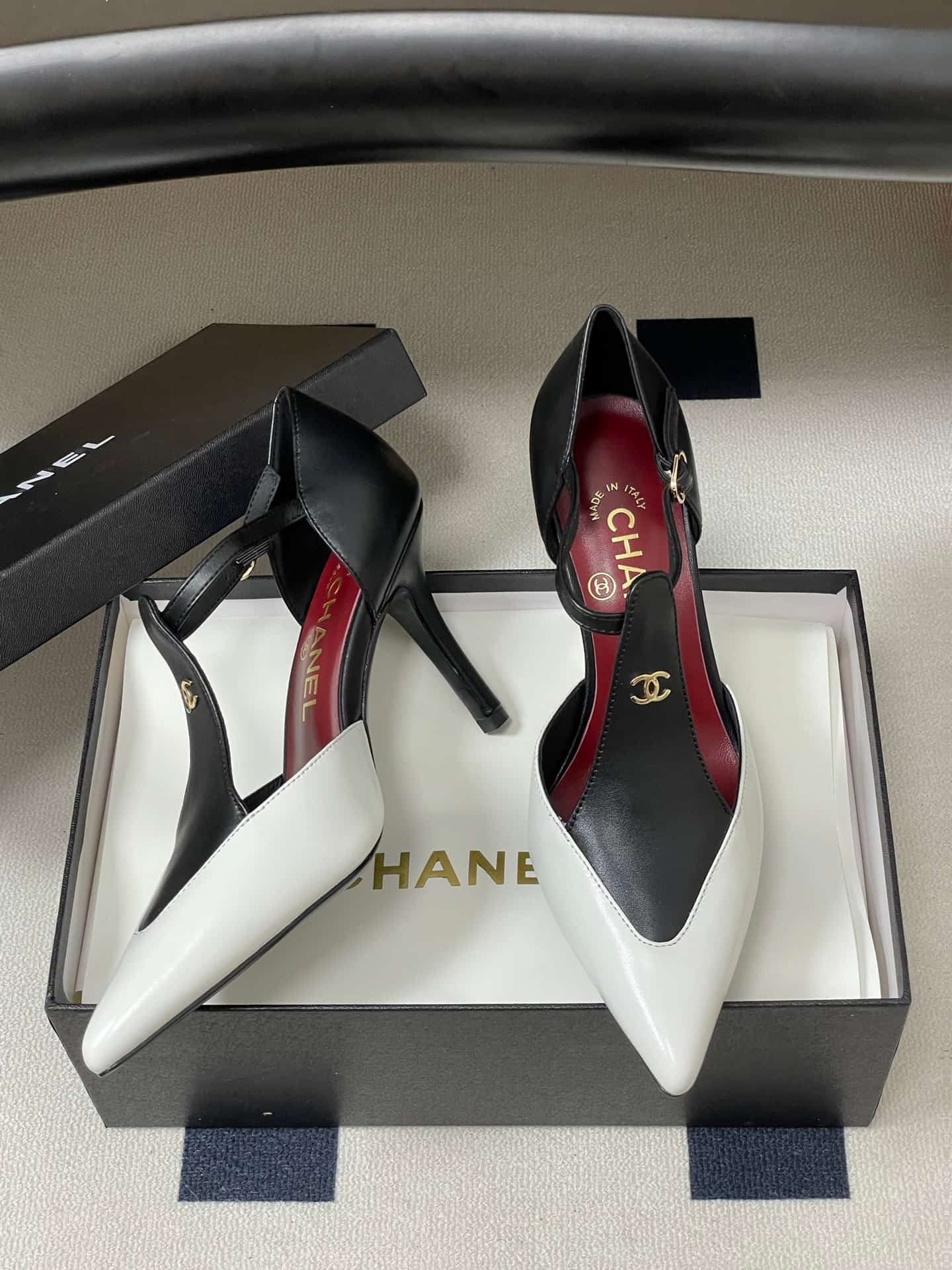 Chanel Mary Jane Pumps Shoes Women