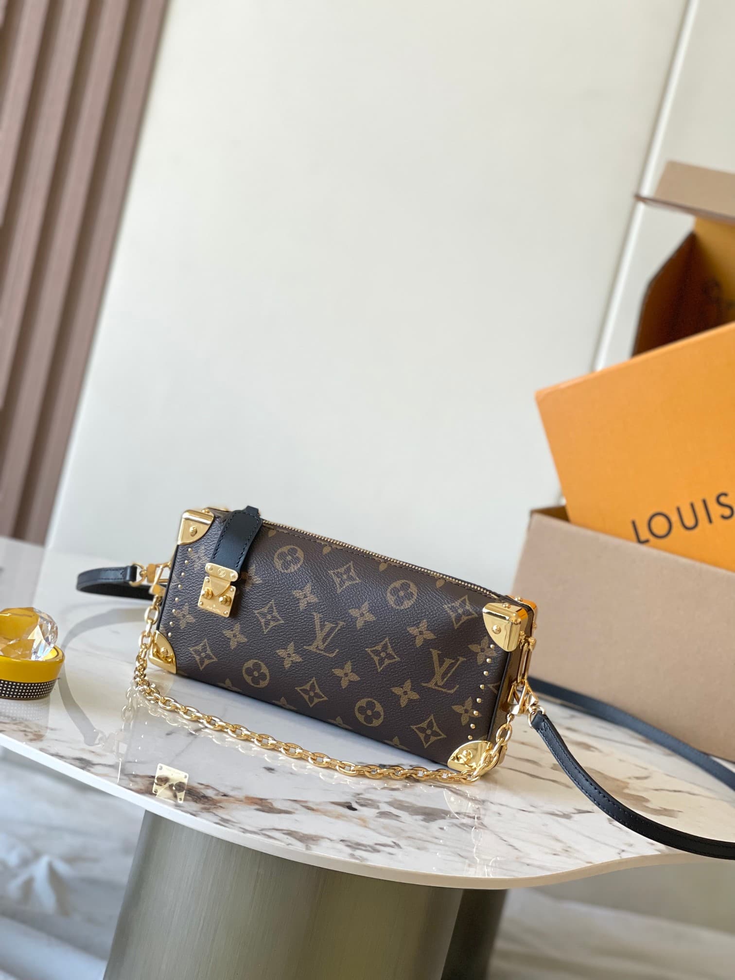 Louis Vuitton Slim Trunk Coated canvas M13147 Top