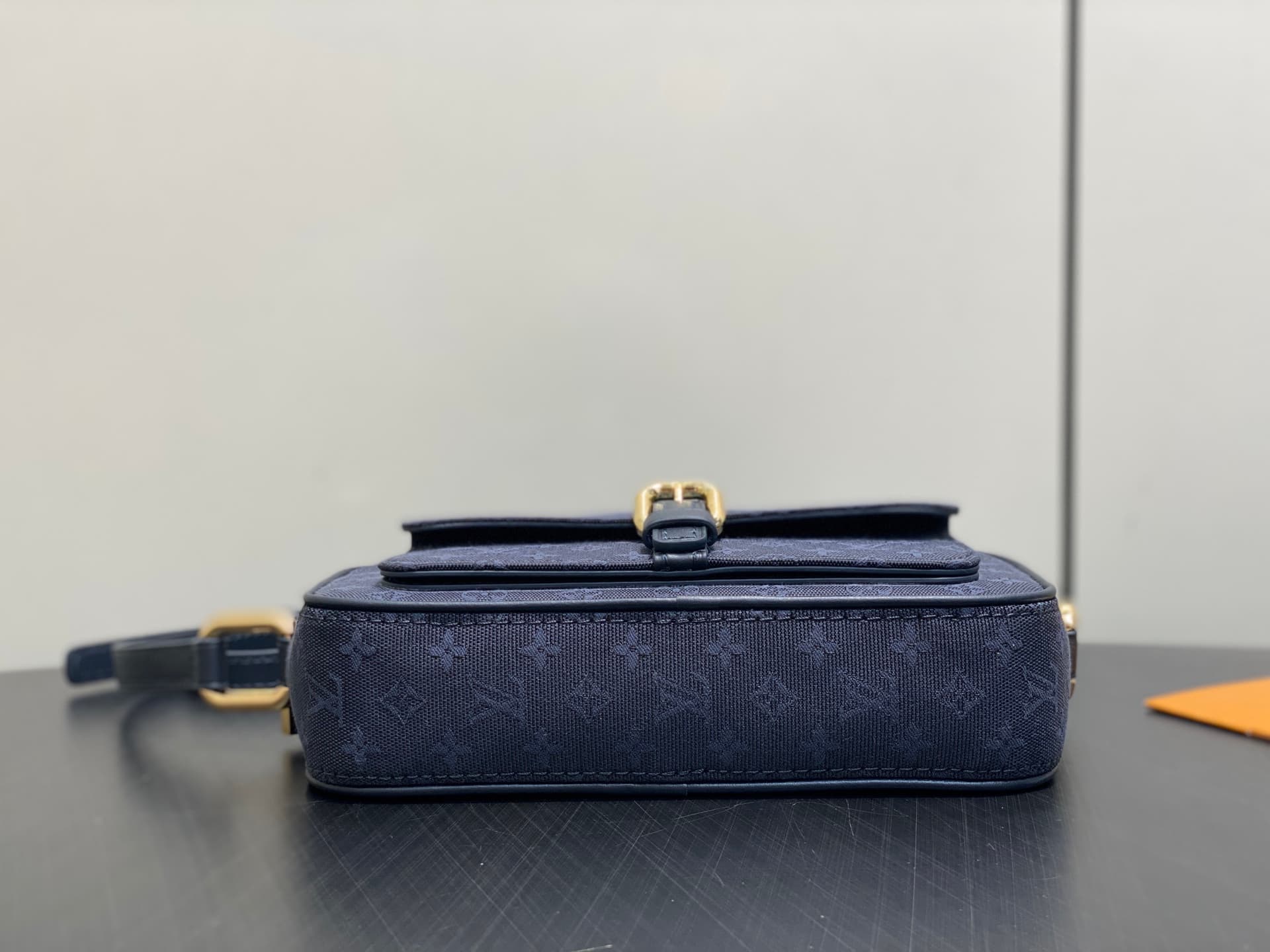 Louis Vuitton Navy Monogram Mini Lin Juliette Crossbody Bag M92216 High