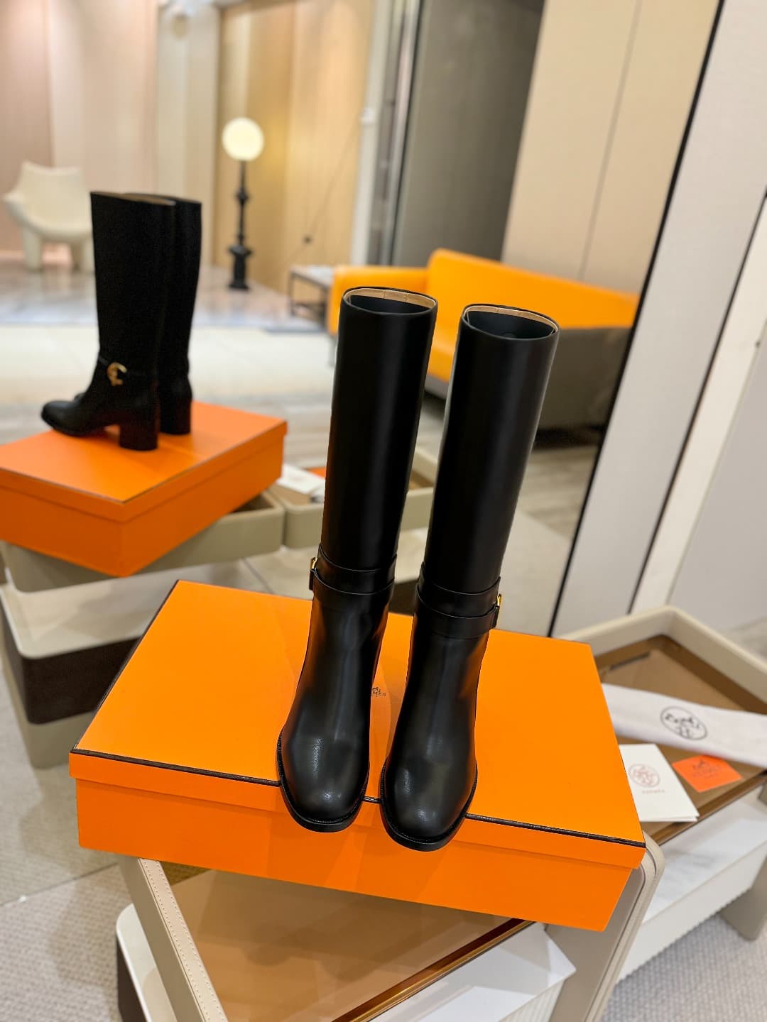 Hermes Justine 50 boot Boots Shoes Women