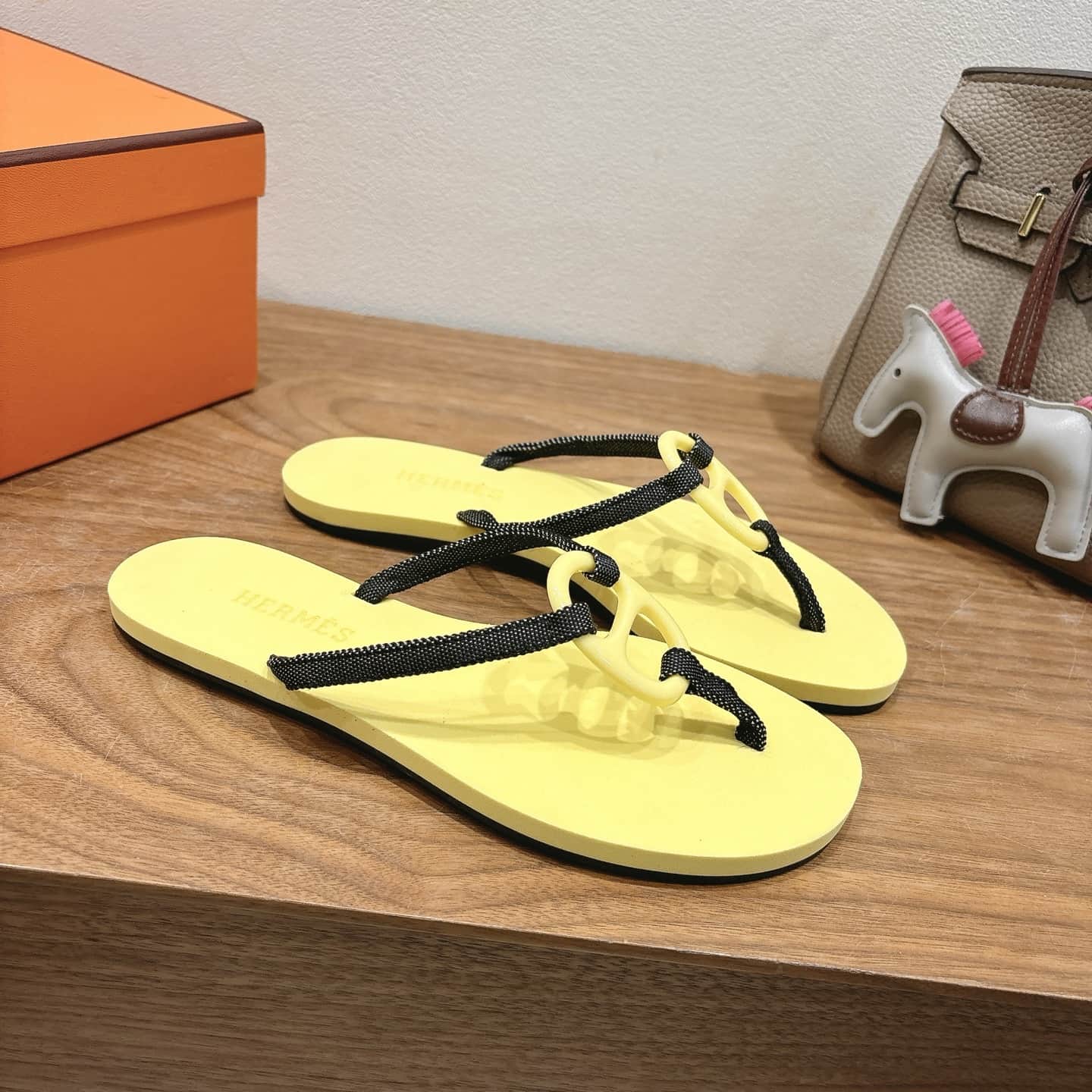 Hermes Pool Thong Mules Women