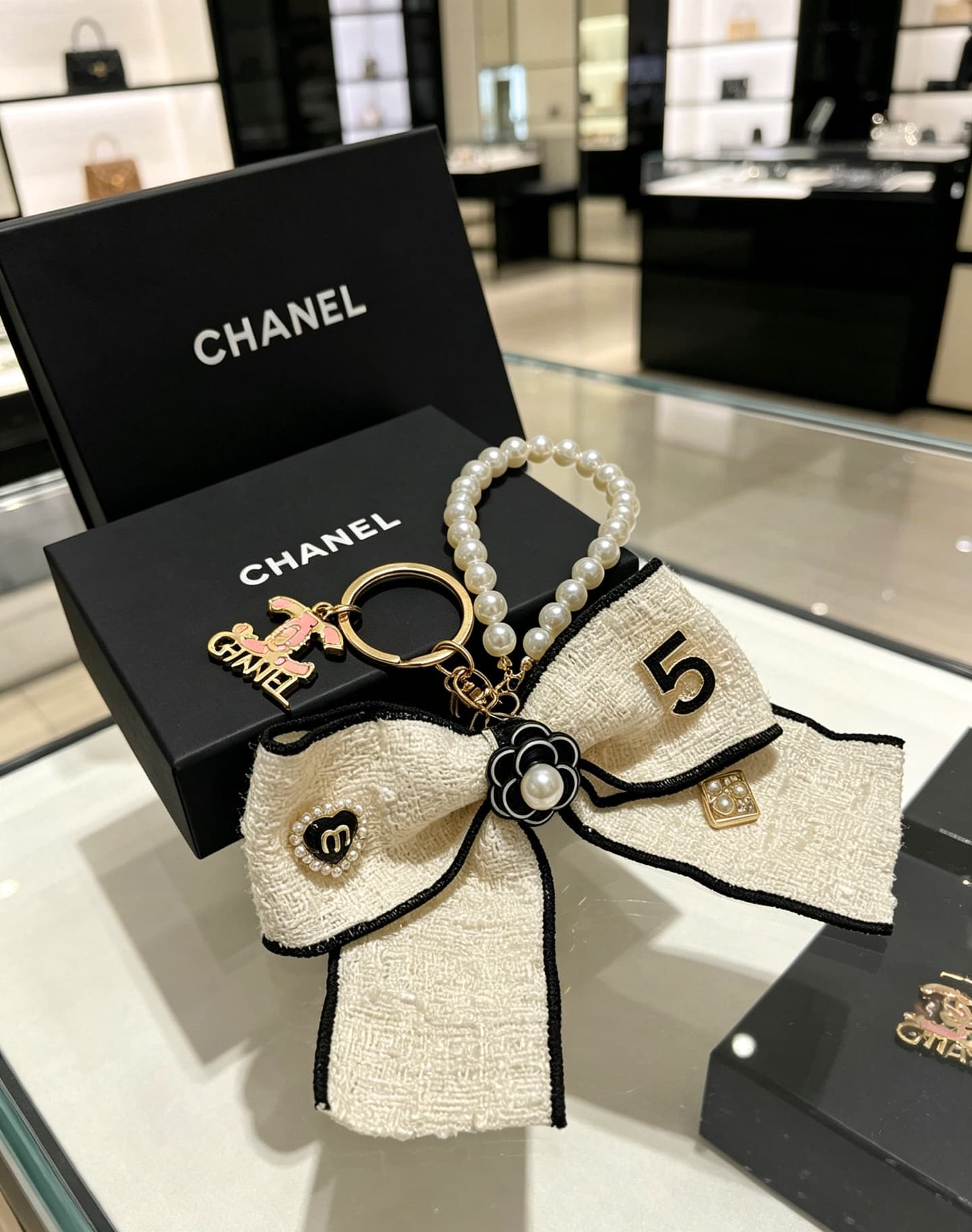 Chanel Keychain Bag Charm