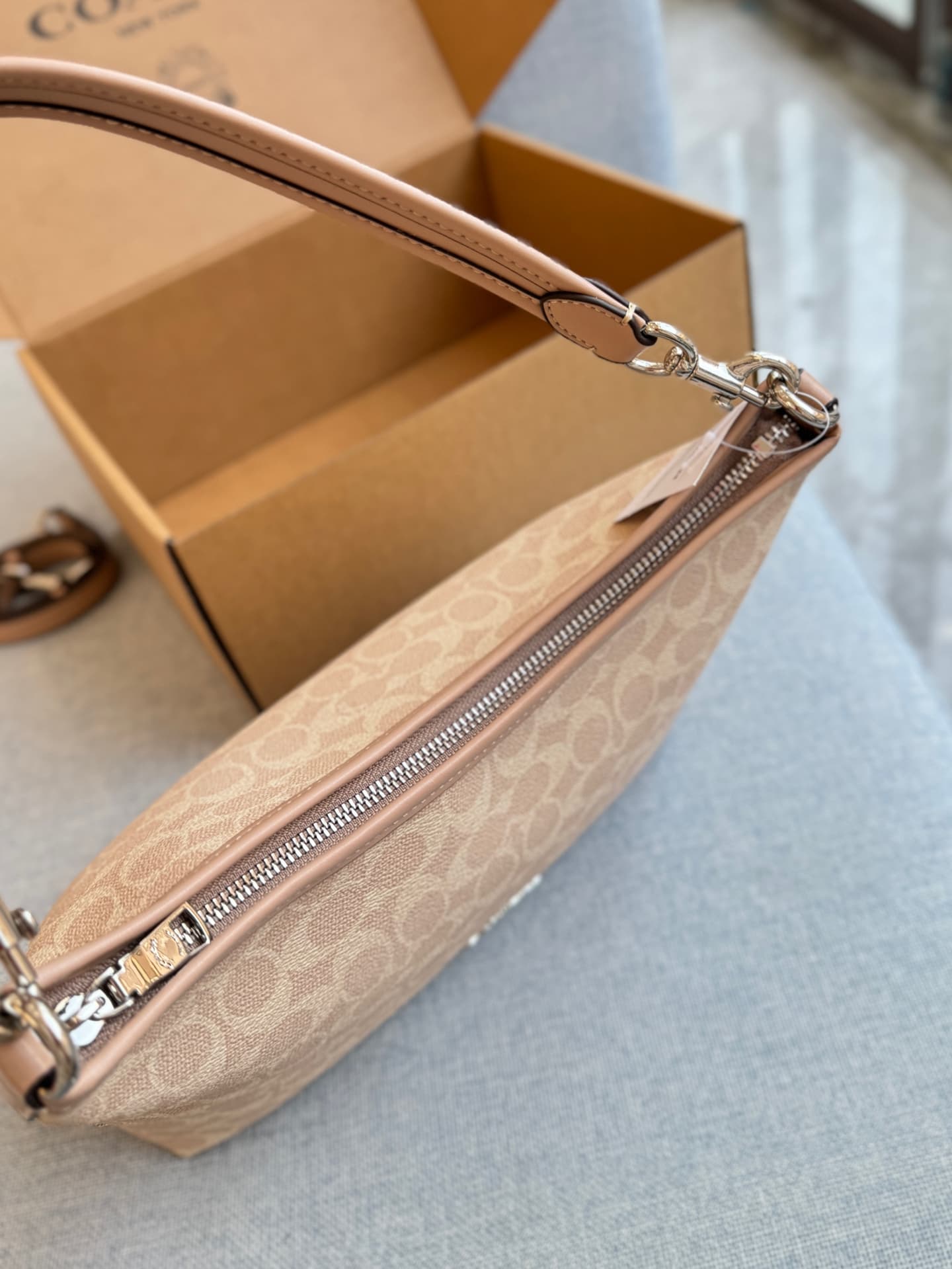 Coach Laurel Shoulder Bag In Signature Canvas