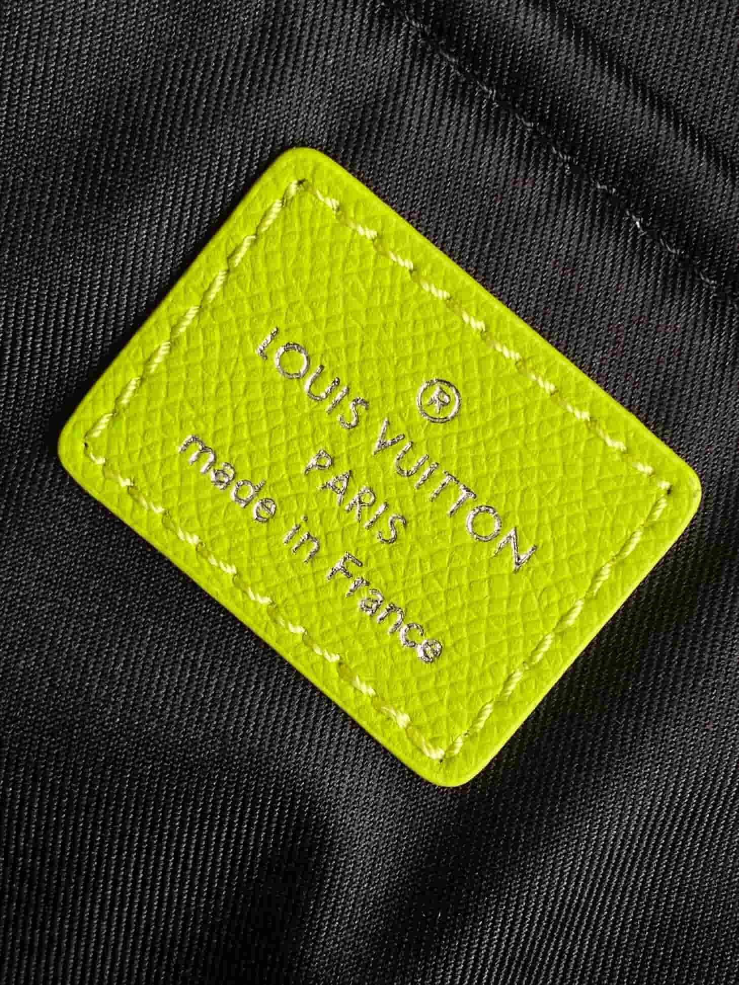 Louis Vuitton Taigarama Discovery Slim Backpack Lemon Yellow Monogram Canvas M14076 High