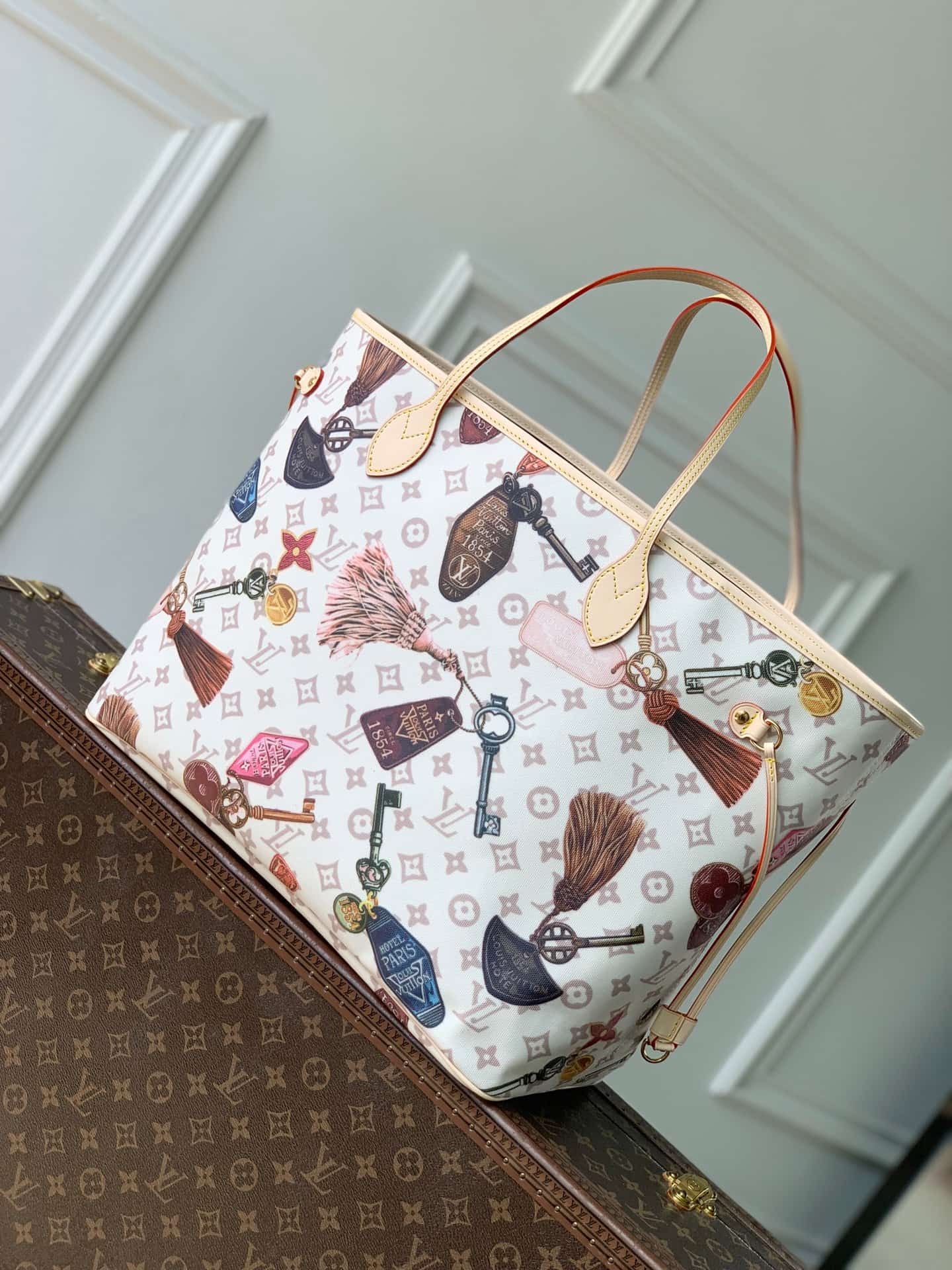 Louis Vuitton Neverfull GM Getaway Linen and coated canvas M29449 High