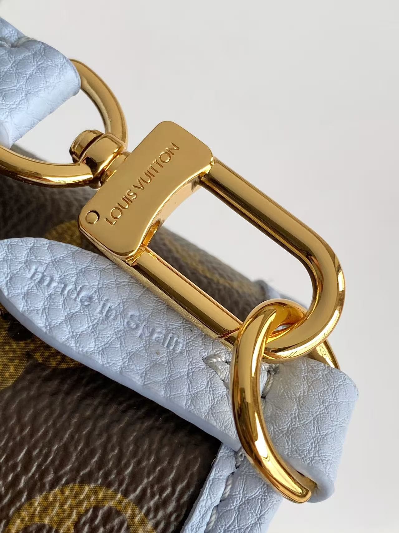Louis Vuitton Neverfull Bandoulière Inside Out BB Monogram Sky Blue M28336 High