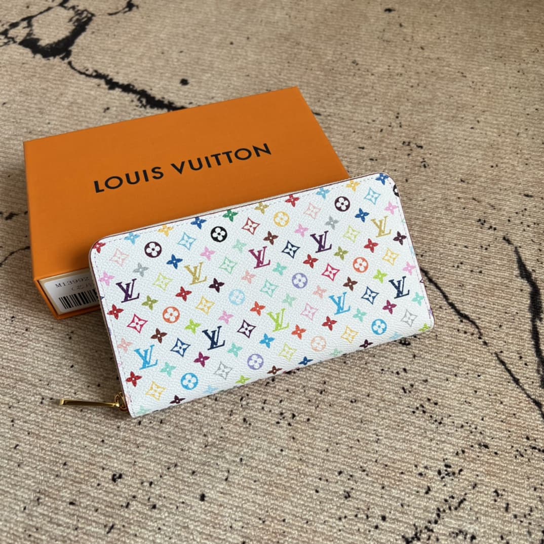 Louis Vuitton x Murakami ZIPPY WALLET Monogram coated canvas M13992 High