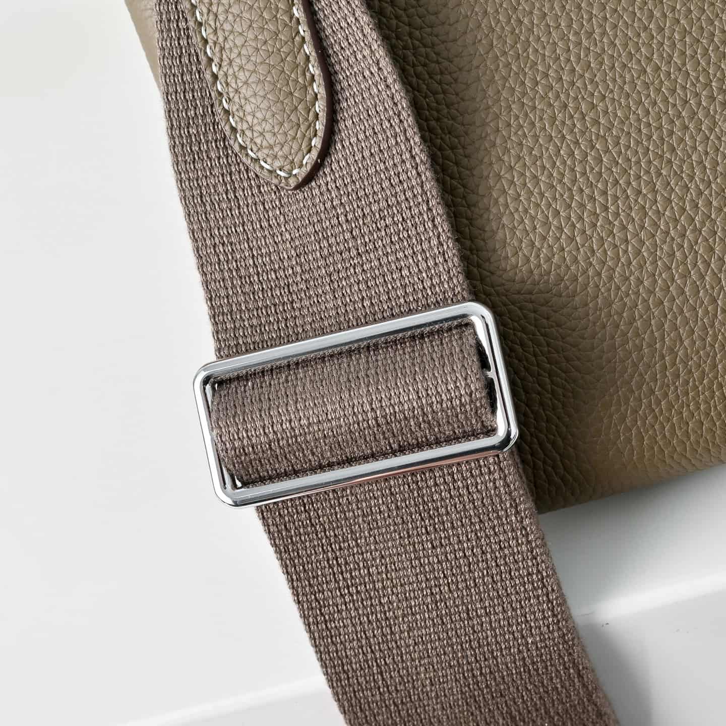 Hermès Videpoches Bag Togo Leather In Tourterelle WAX High
