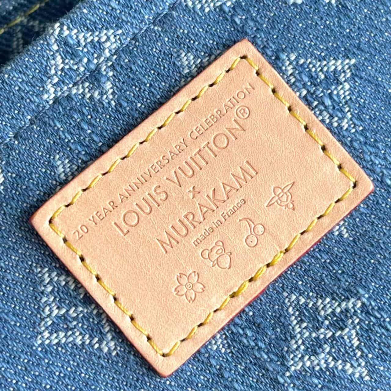 Louis Vuitton x Murakami Sunset Monogram cherry denim M13680 High