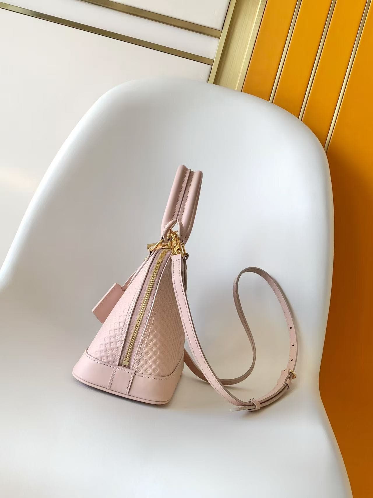 Louis Vuitton Alma BB Light Bliss Calfskin leather M29416 High