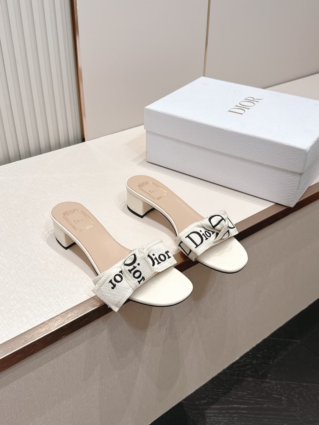 Dior J'Adior heeled slides Women