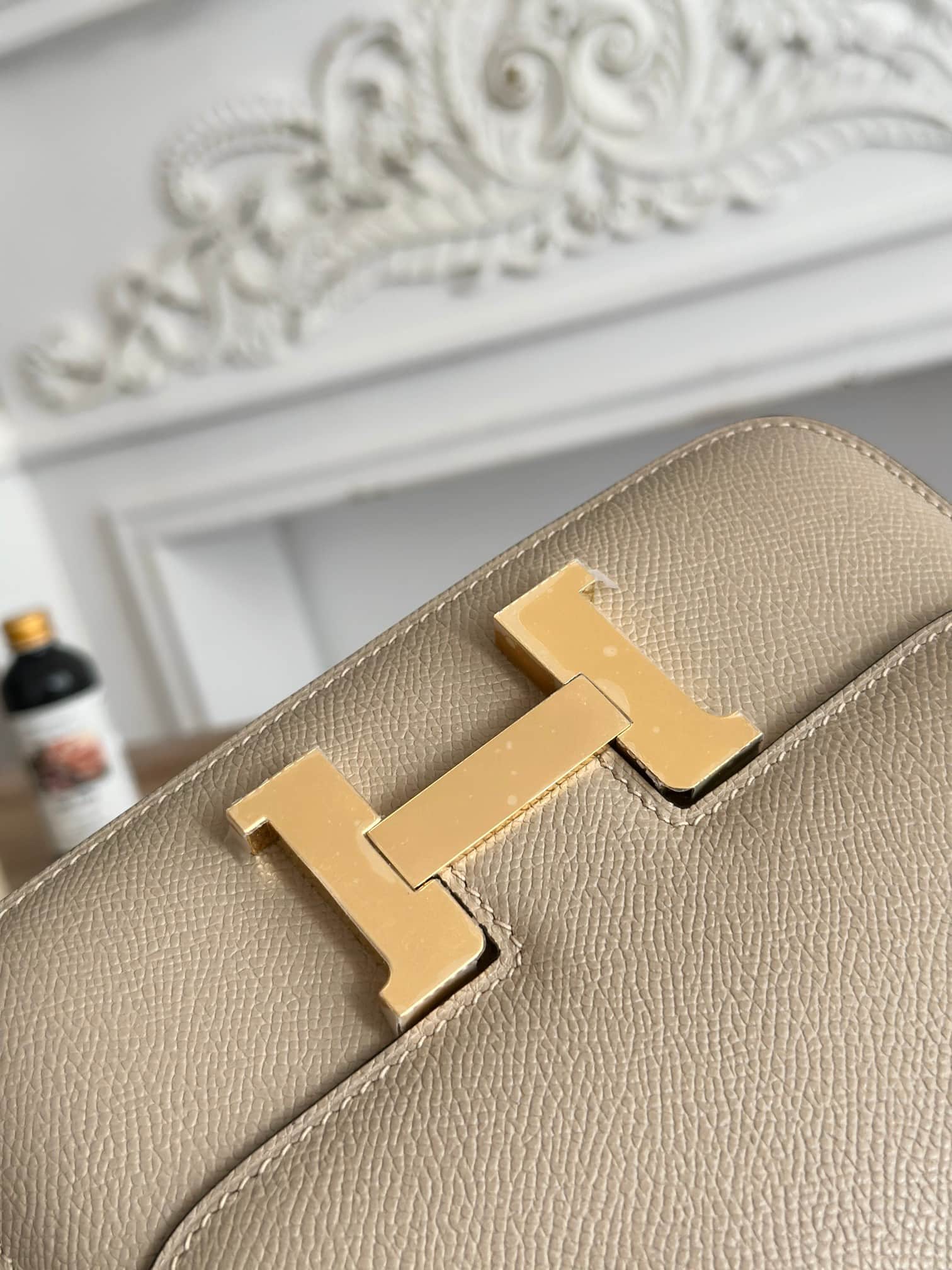 Hermes Mini Constance 18cm Epsom Bag WAX Trench High