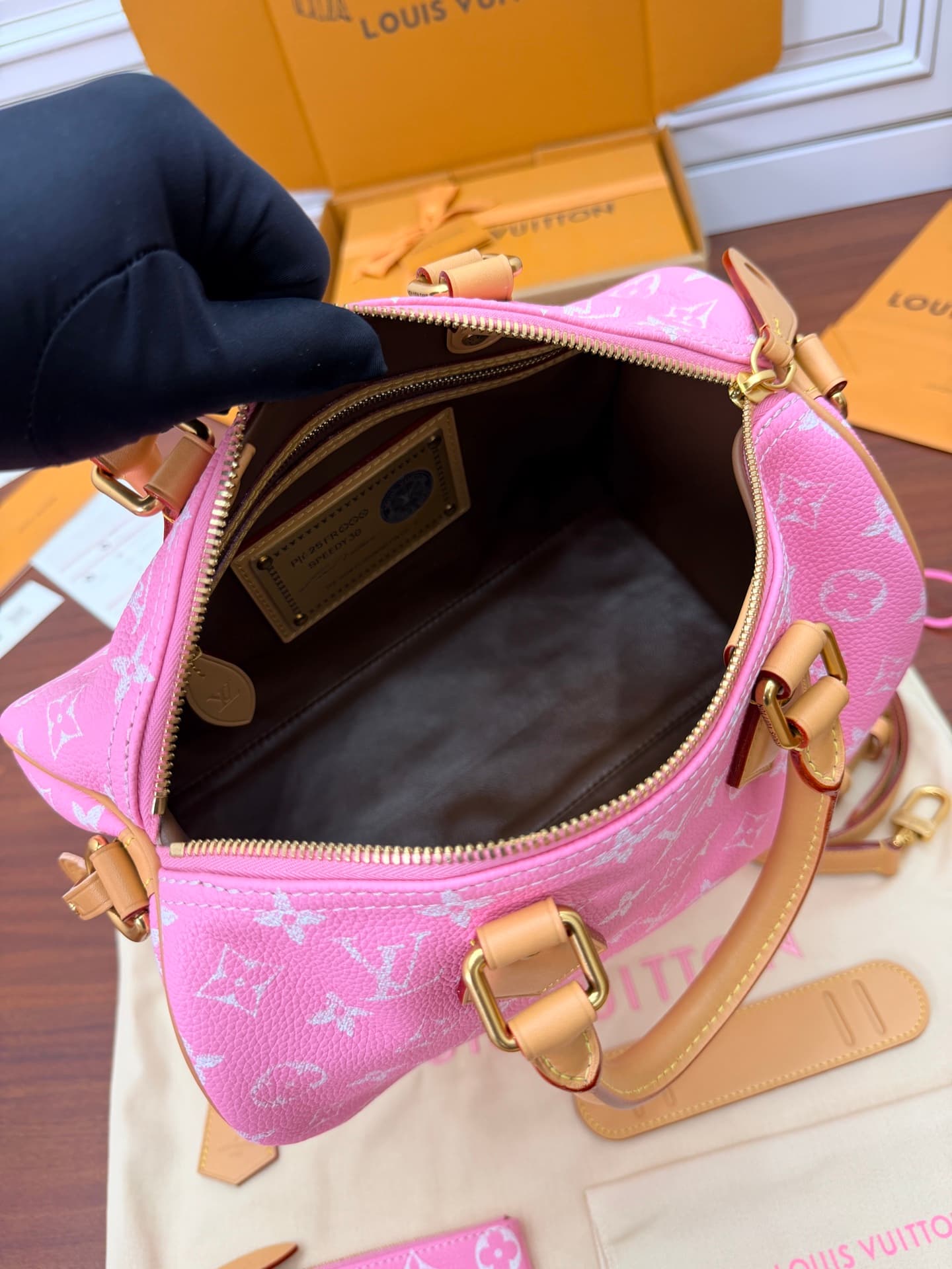 Louis Vuitton Speedy P9 Bandoulière 30 Candy Pink Calf leather M13914 TOP