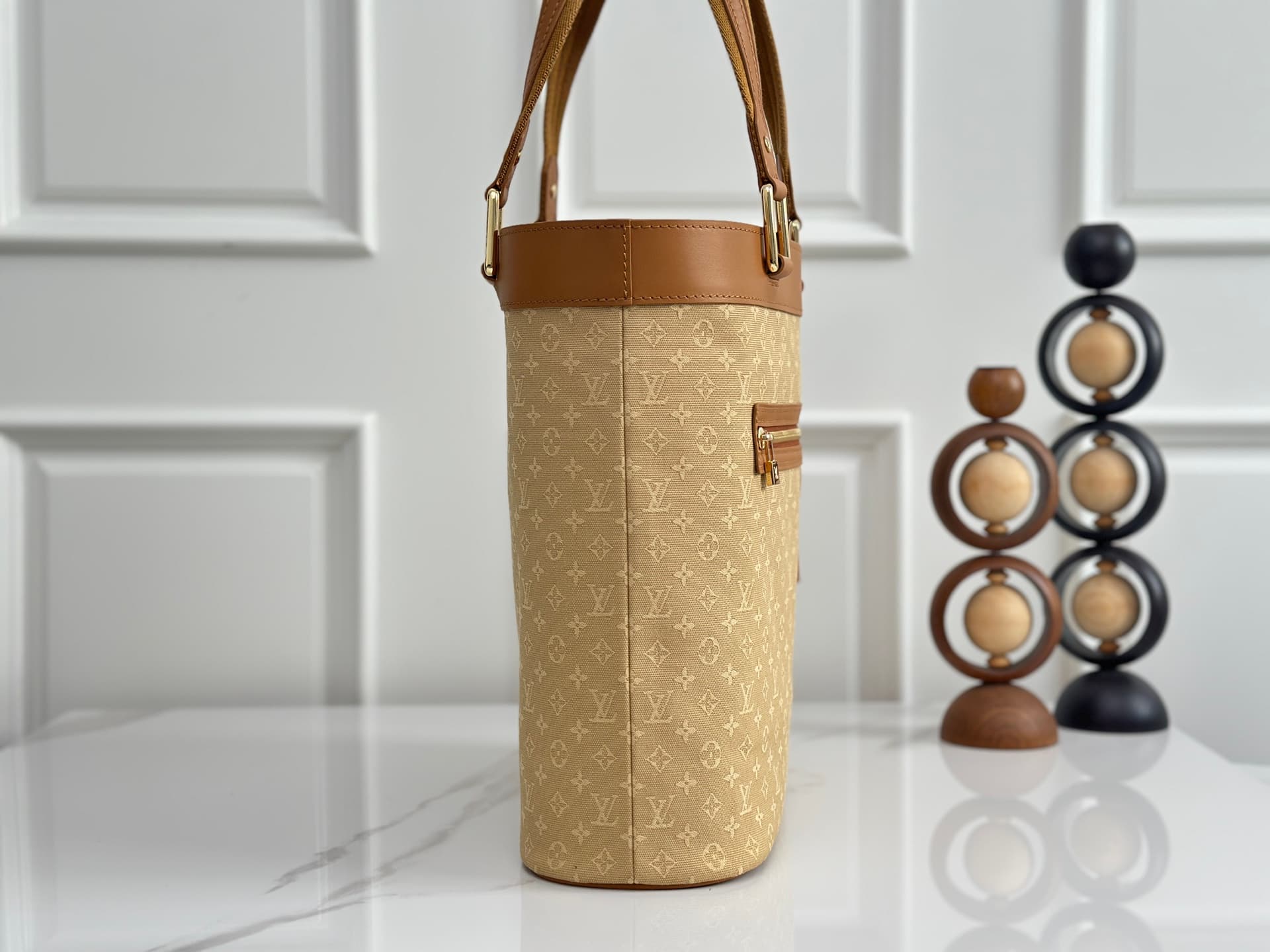 Louis Vuitton Monogram Lin Lucille shoulder bag M92683 High