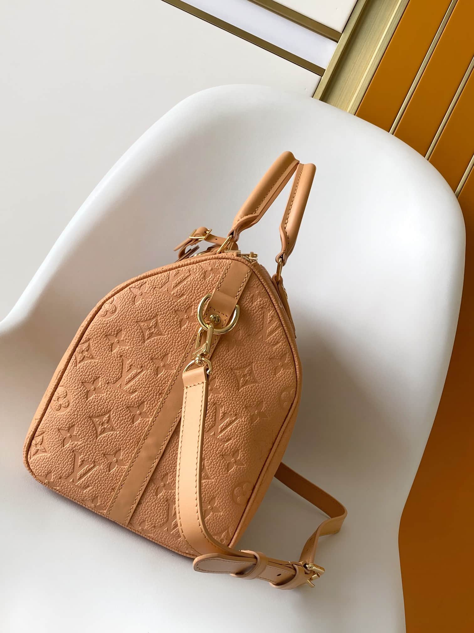 Louis Vuitton Speedy Soft 30 Monogram Empreinte Leather M11323 High