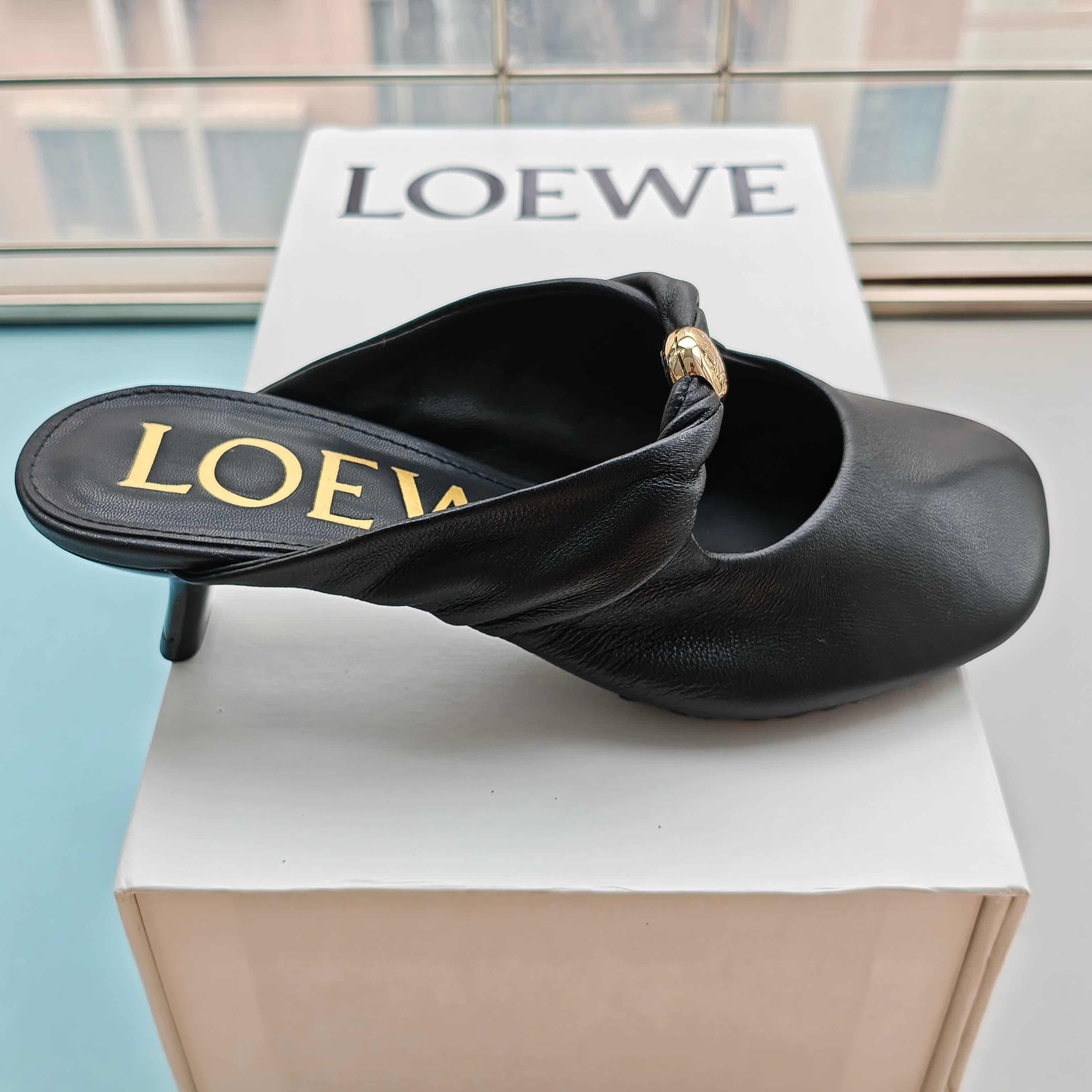LOEWE Pebble Soft mule in nappa
