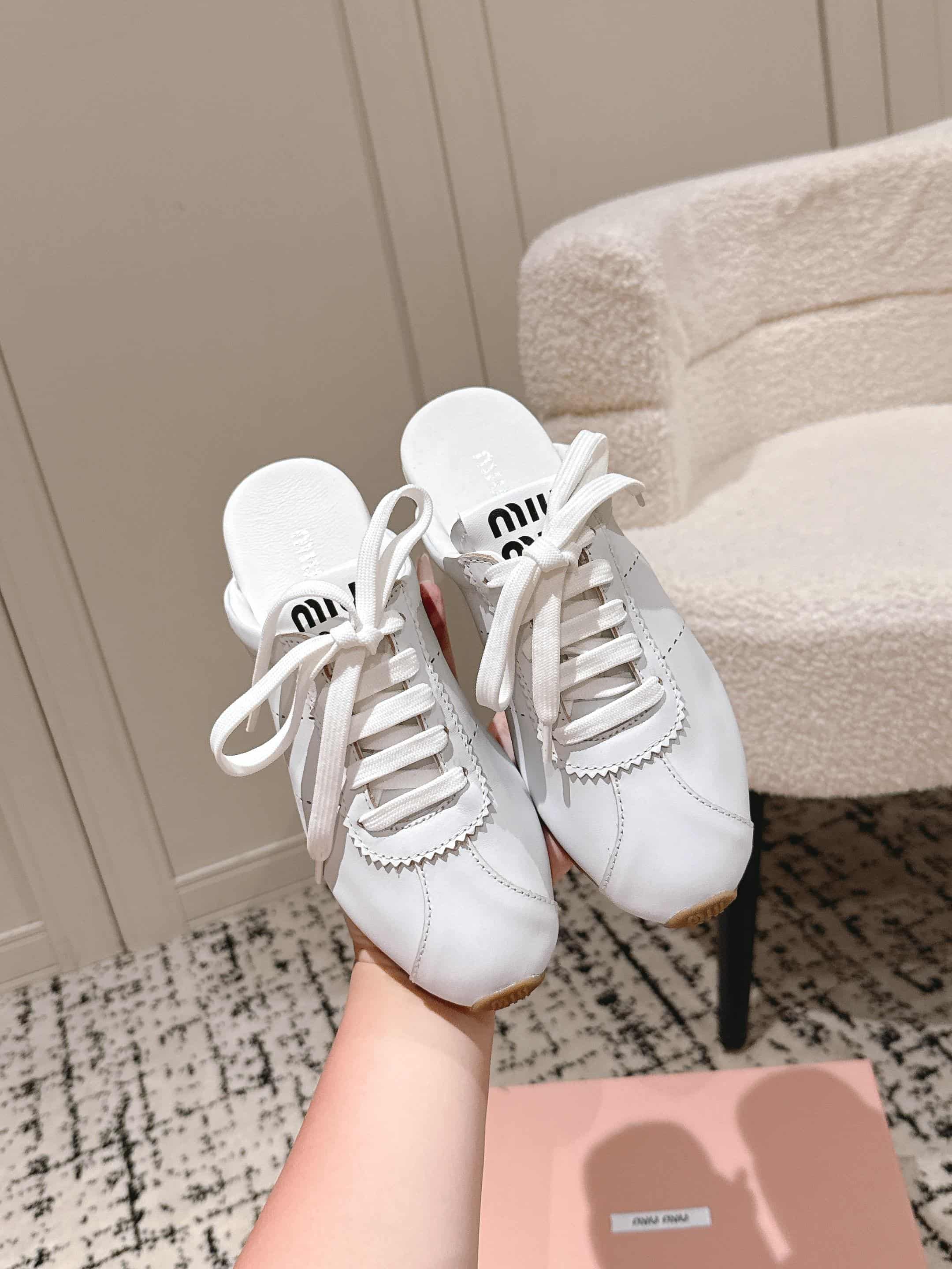 Miu Miu Plume Suede Mules shoes Women